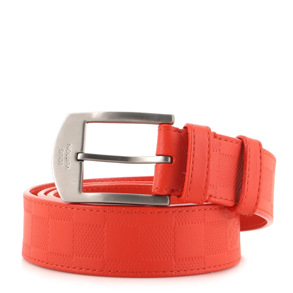 Detroit Belt Damier Infini Leather Wide 90