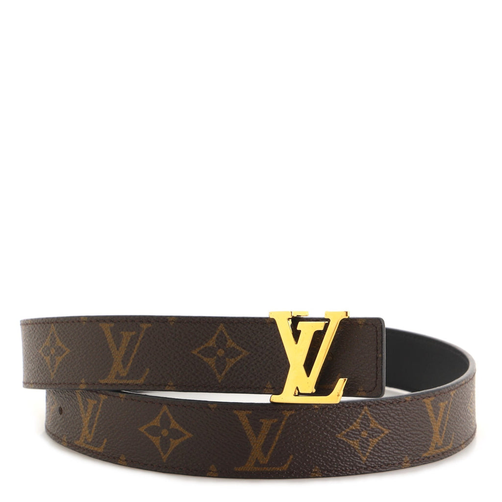 LV Initiales Belt Monogram Canvas Medium 80