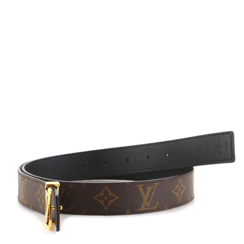 LV Initiales Belt Monogram Canvas Medium 80