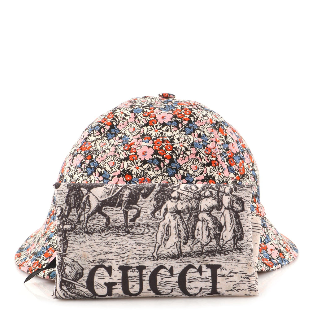 Liberty Bucket Hat Printed Canvas Medium