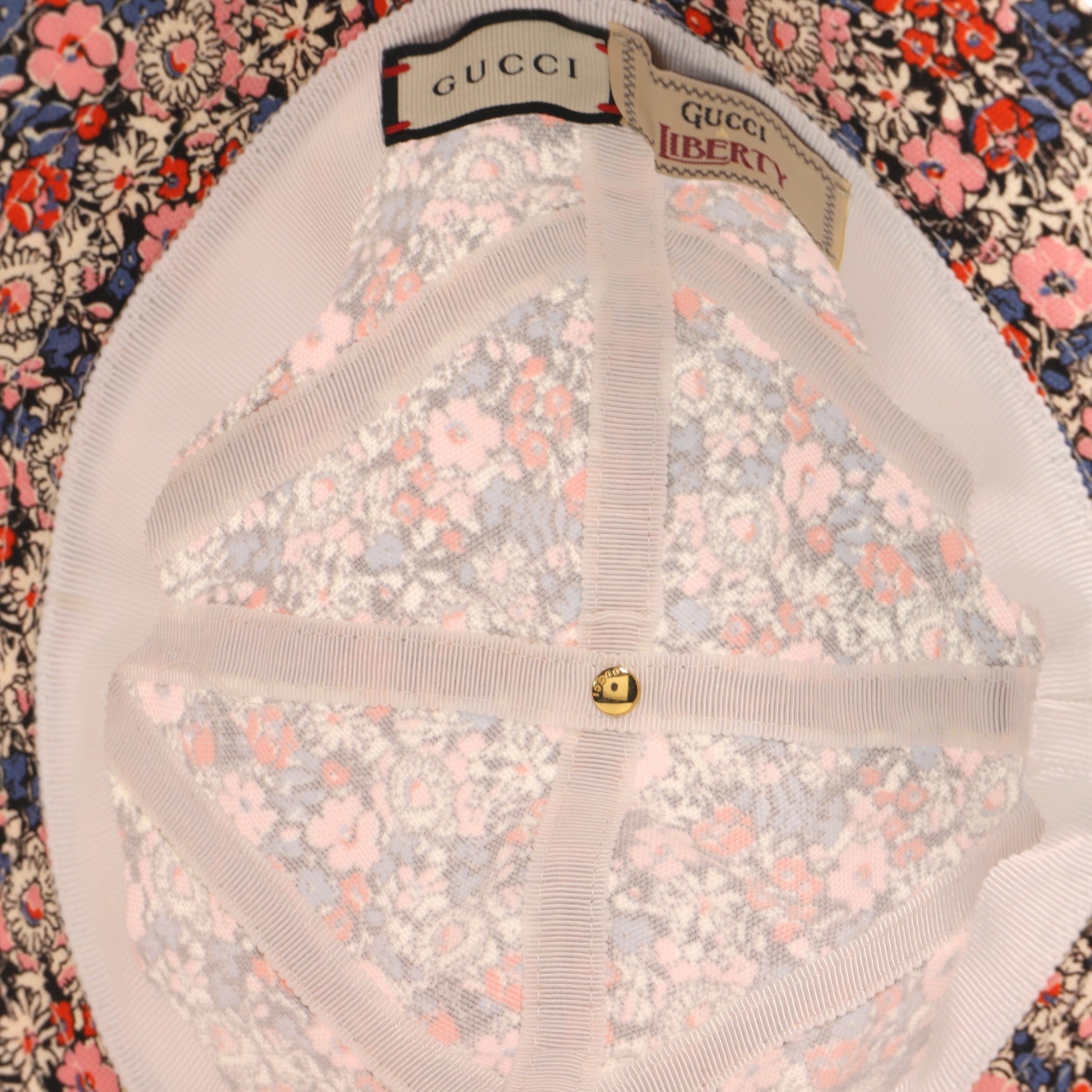 Liberty Bucket Hat Printed Canvas Medium