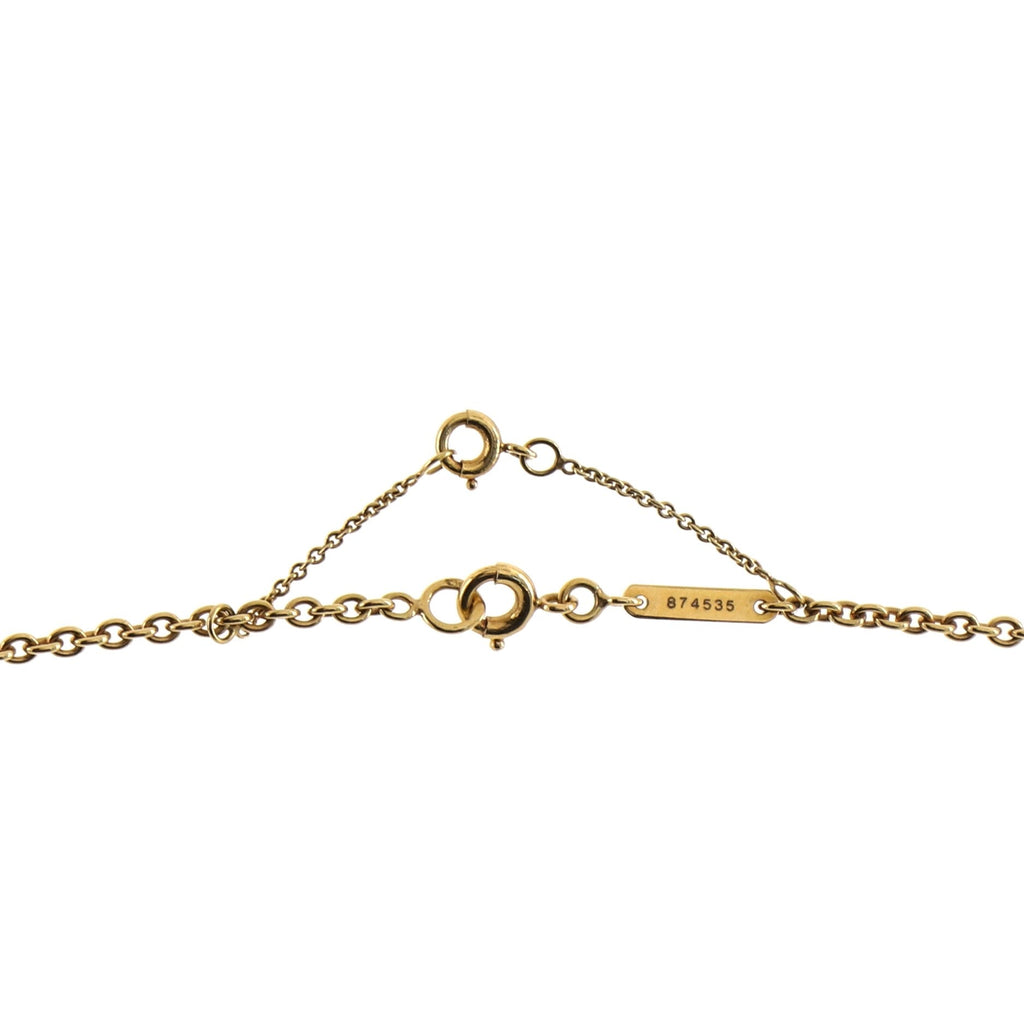 Mist Pendant Necklace 18K Yellow Gold and Diamonds
