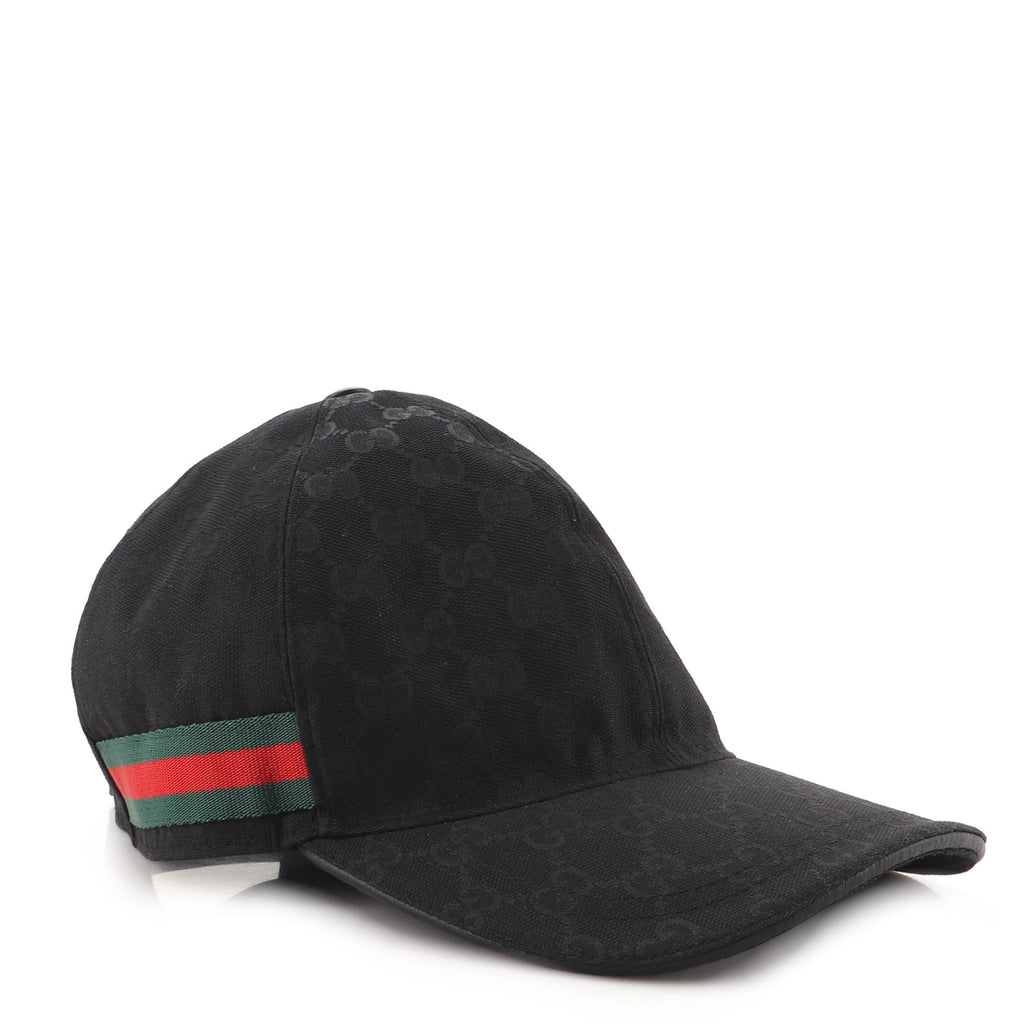 Web Baseball Cap GG Canvas Large