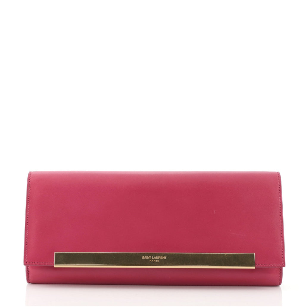 Lutetia Flap Clutch Leather