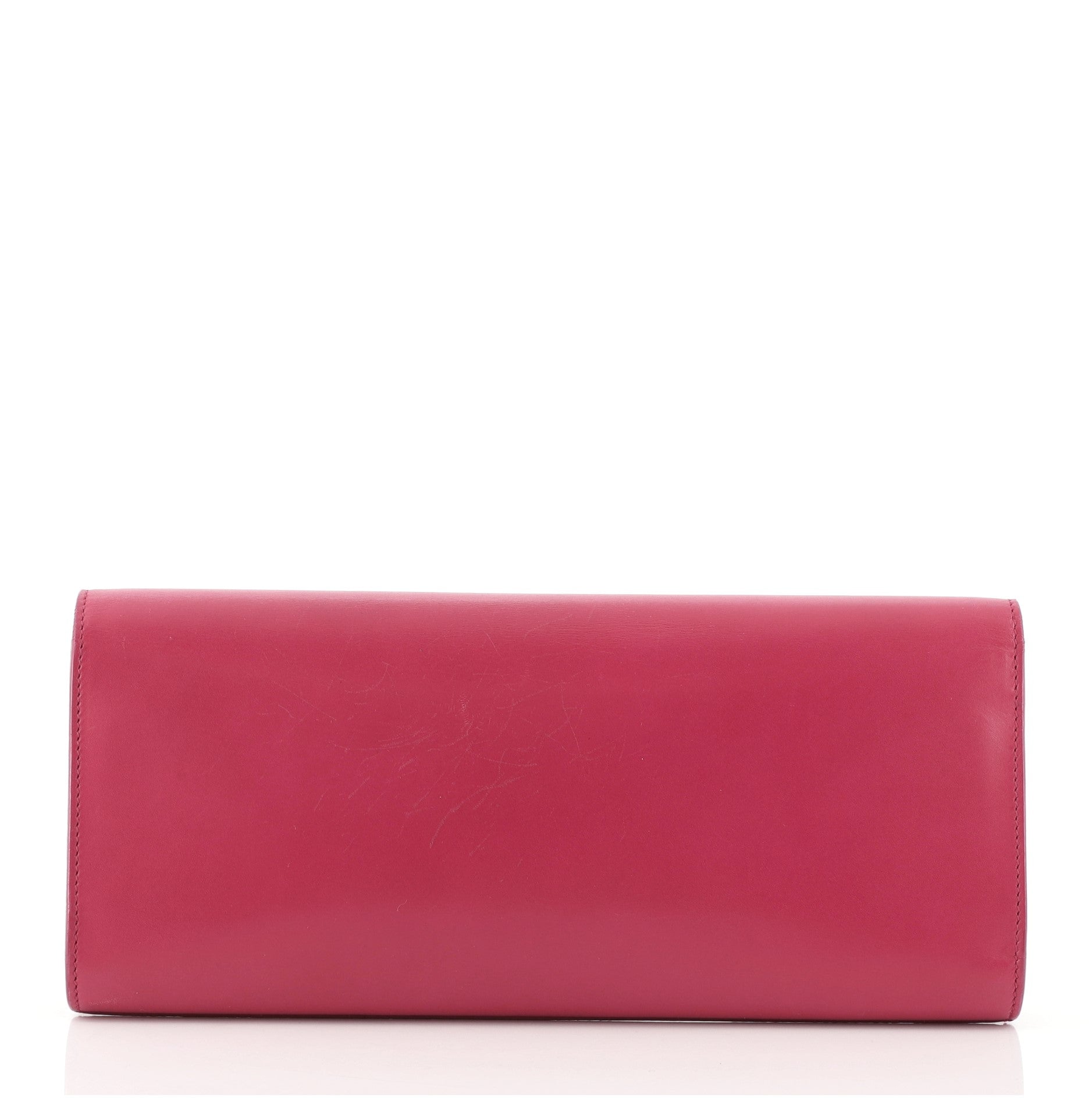 Lutetia Flap Clutch Leather