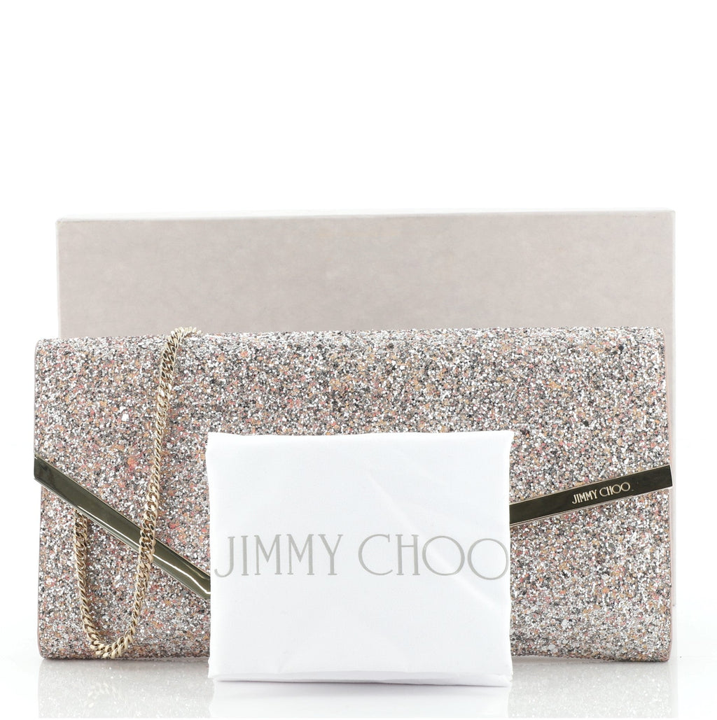 Erica Clutch Glitter Leather