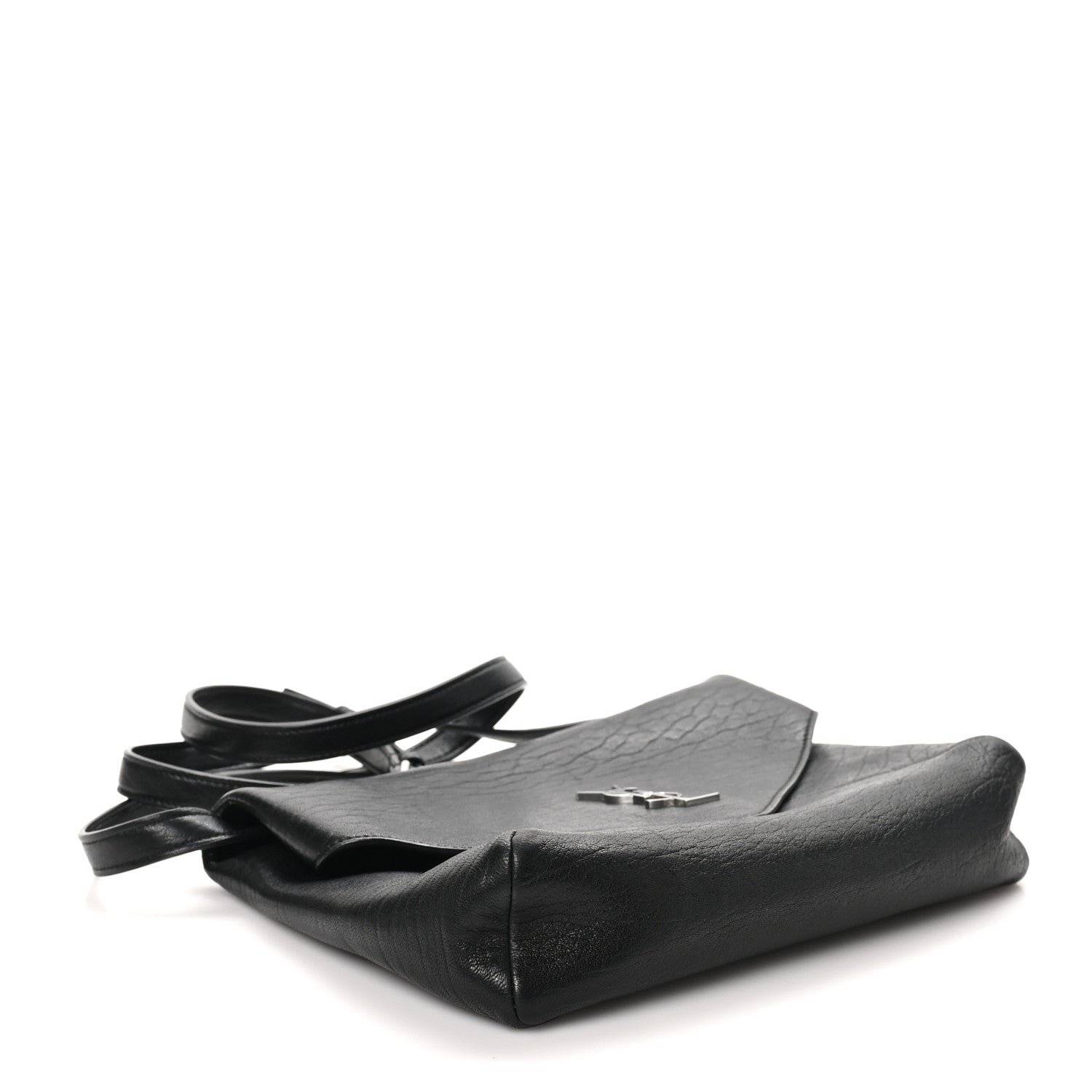 Lambskin Cassandre Envelope Messenger Black