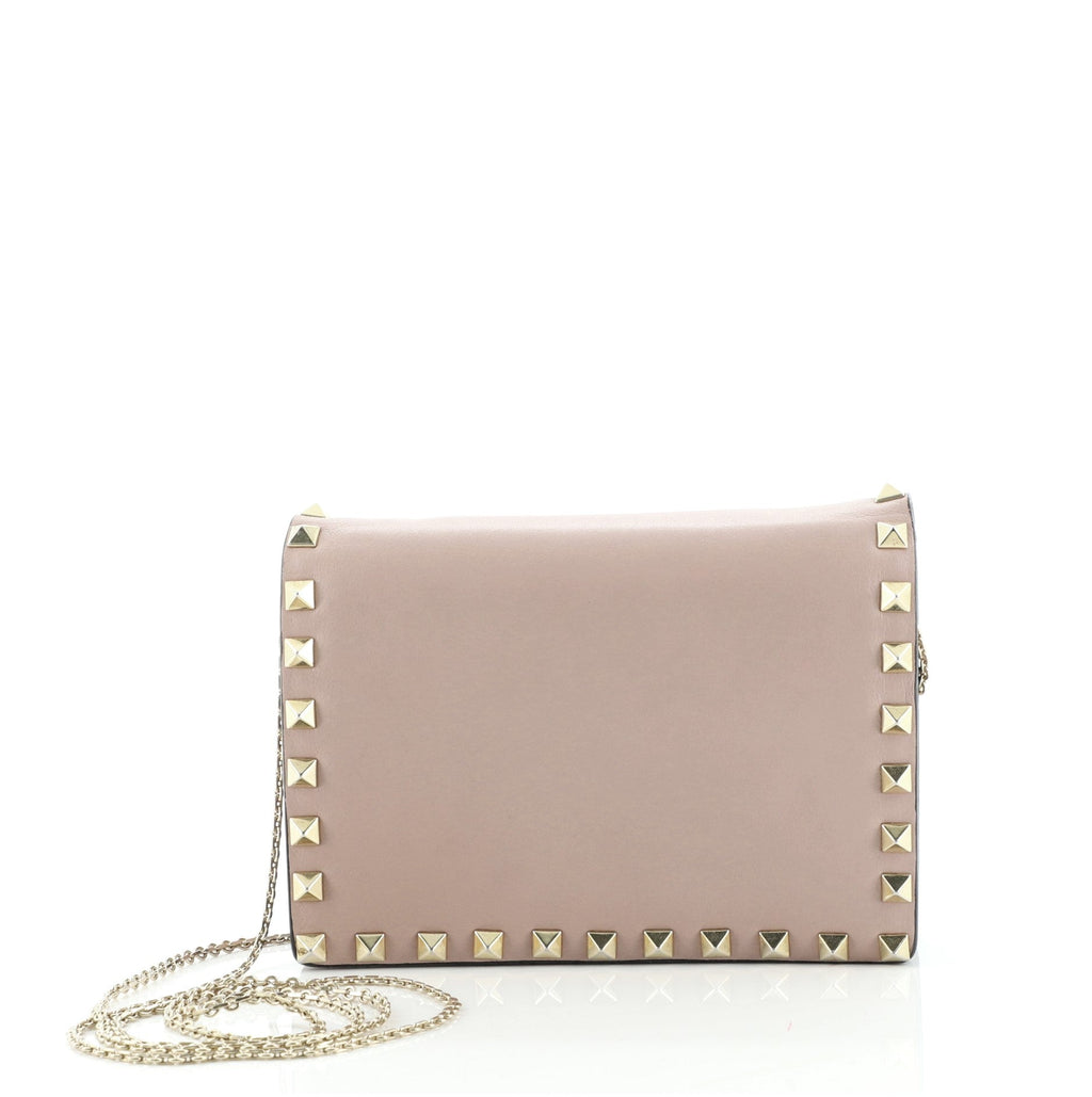 Rockstud Pouch Crossbody Bag Leather Mini