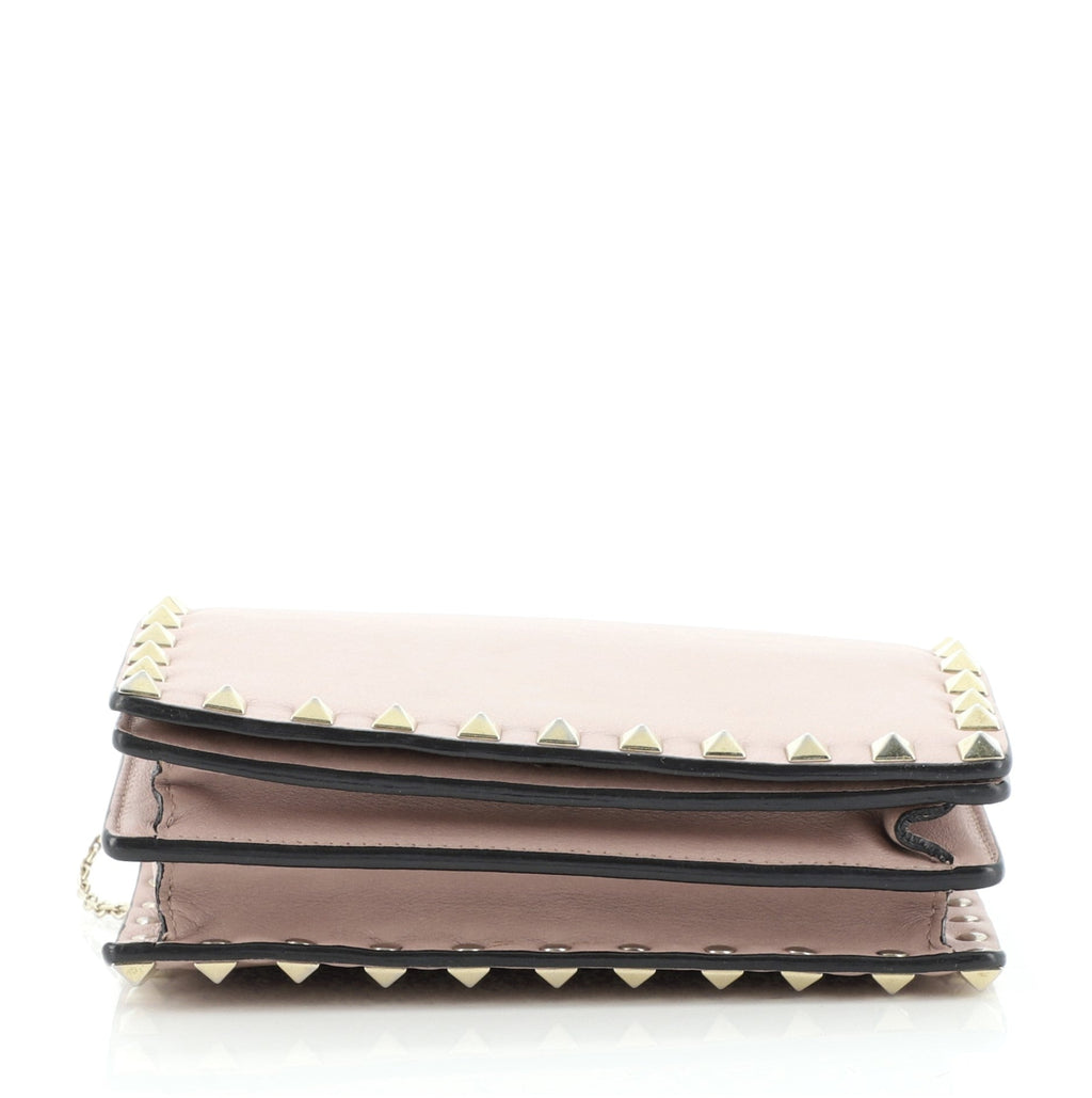 Rockstud Pouch Crossbody Bag Leather Mini
