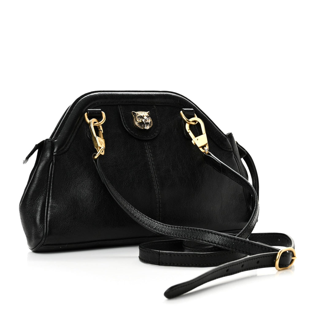 Calfskin Small Re(Belle) Crossbody Bag Black