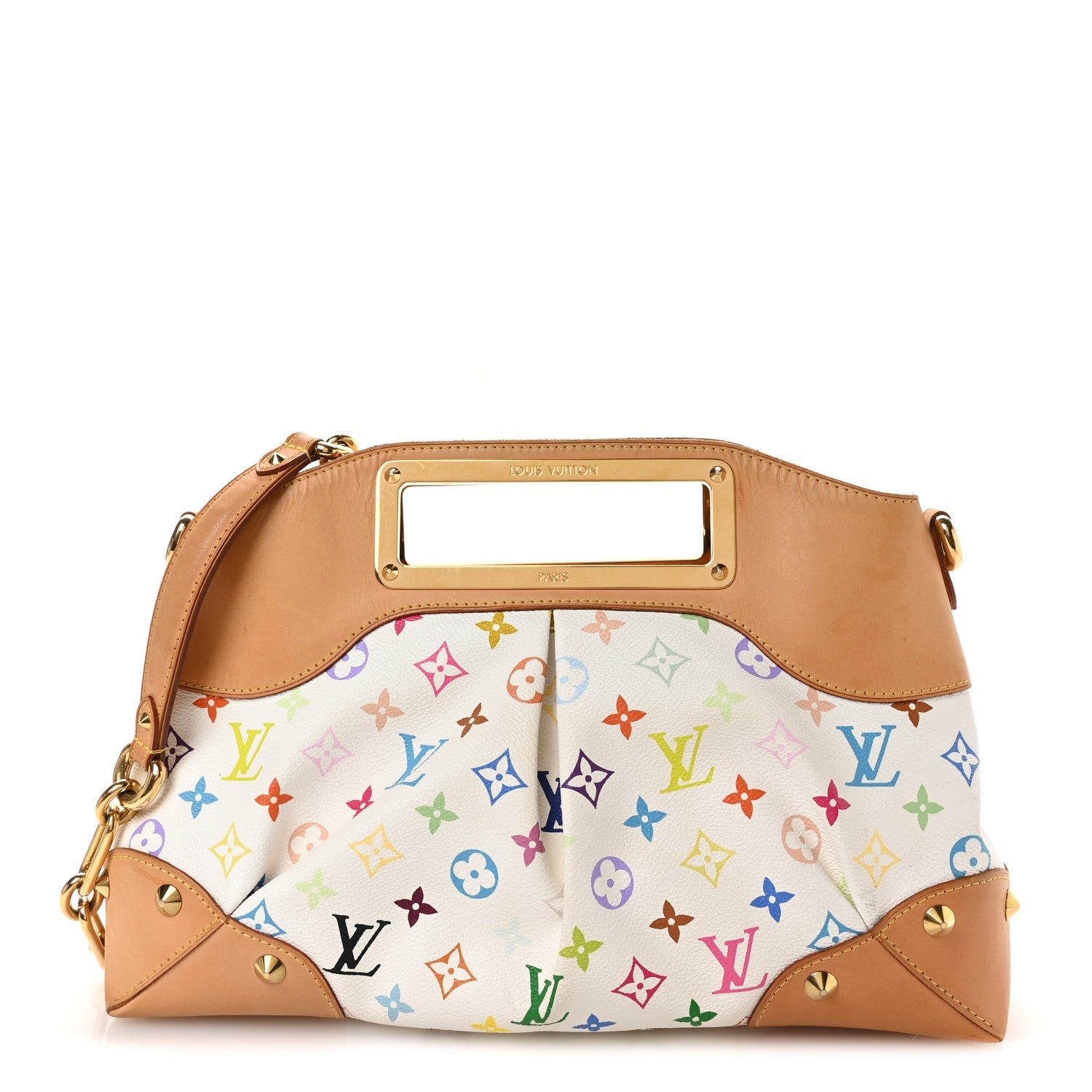 Monogram Multicolor Judy MM White