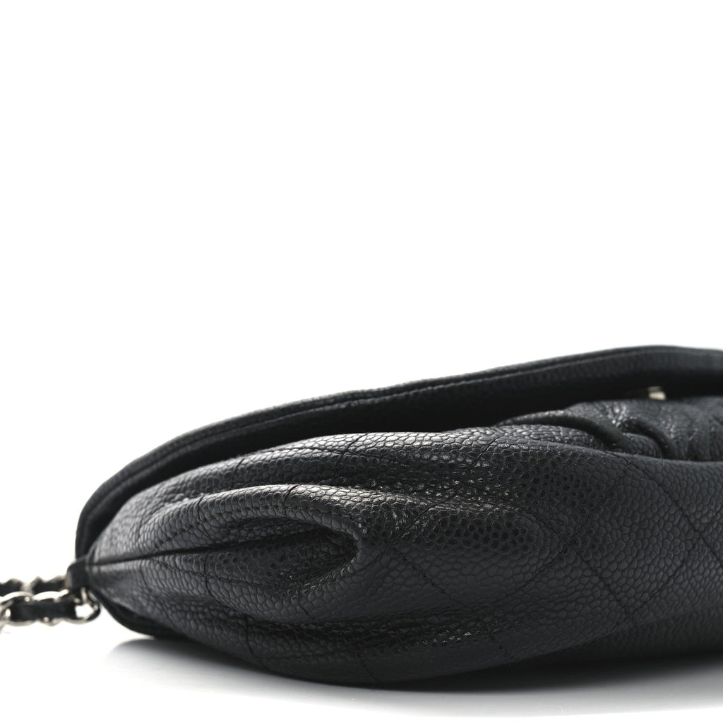 Caviar Half Moon Wallet On Chain WOC Black