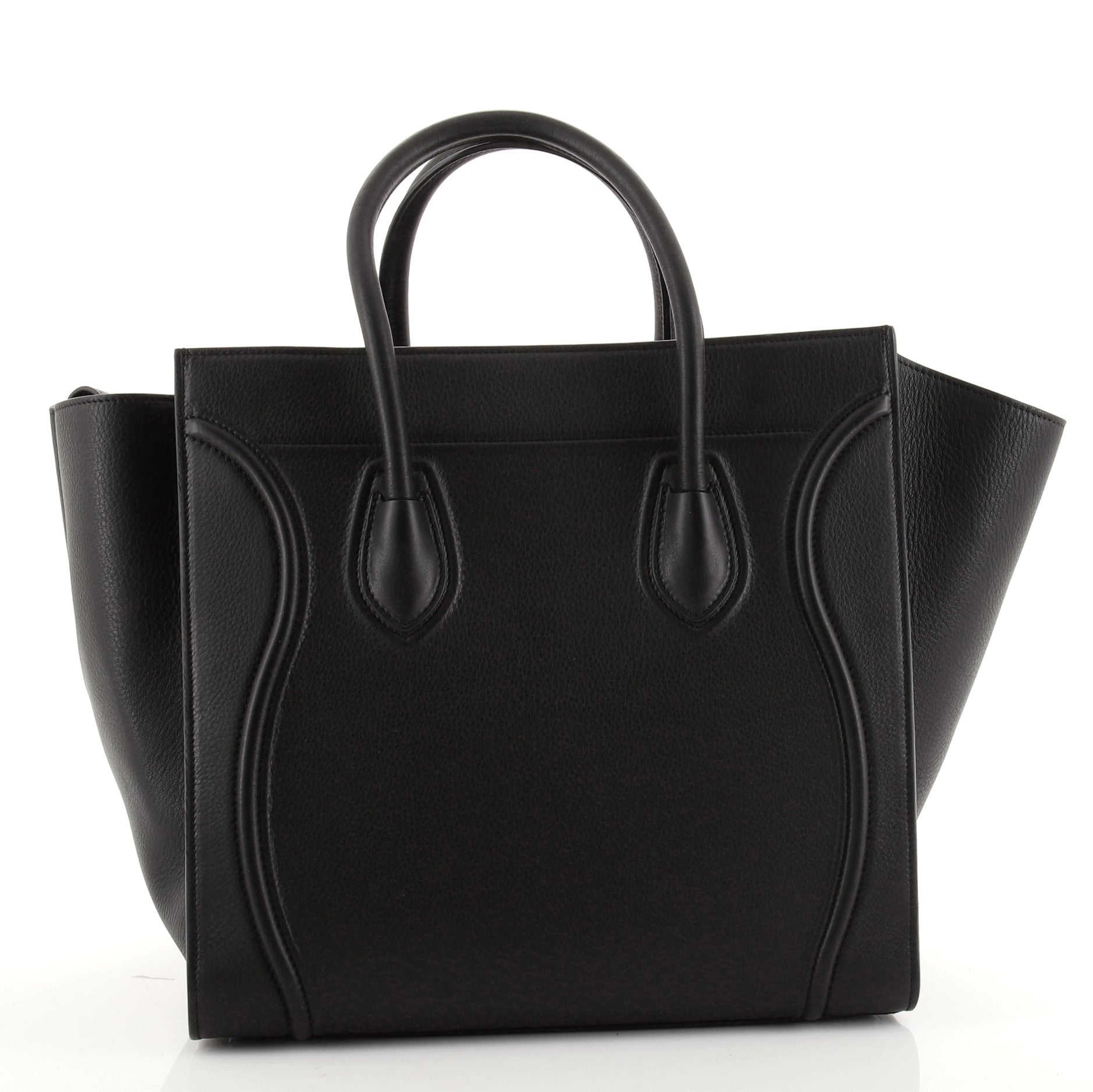 Luggage Bag Grainy Leather Mini