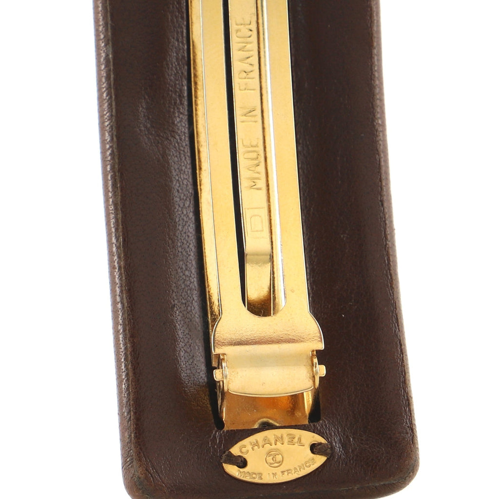 CC Turnlock Barrette Lambskin XS