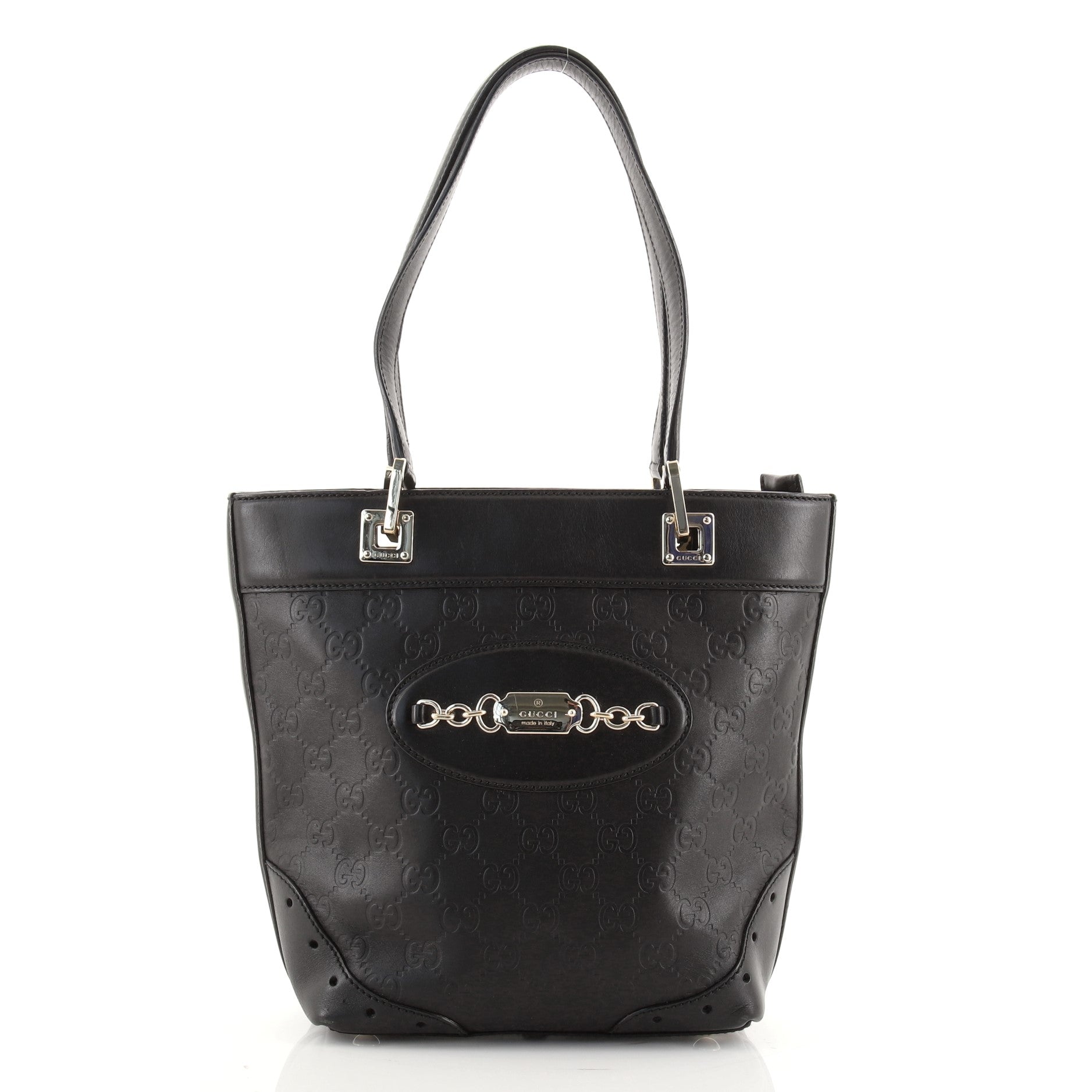 Punch Tote Guccissima Leather Mini
