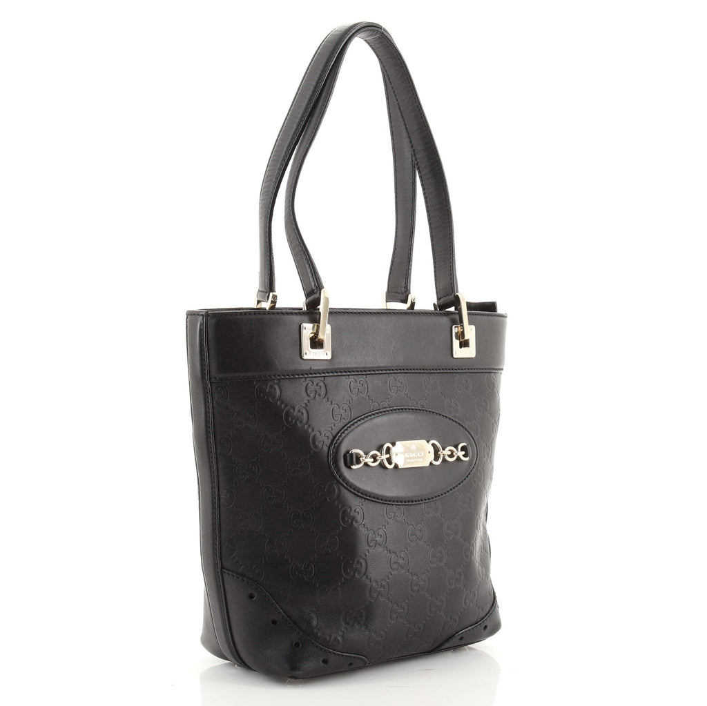Punch Tote Guccissima Leather Mini