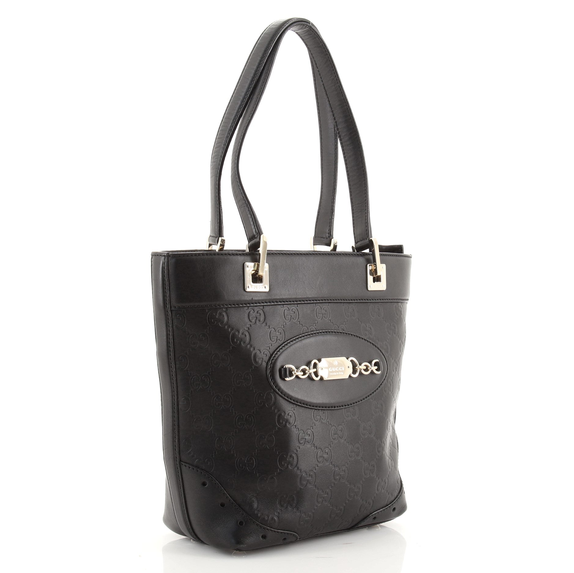 Punch Tote Guccissima Leather Mini