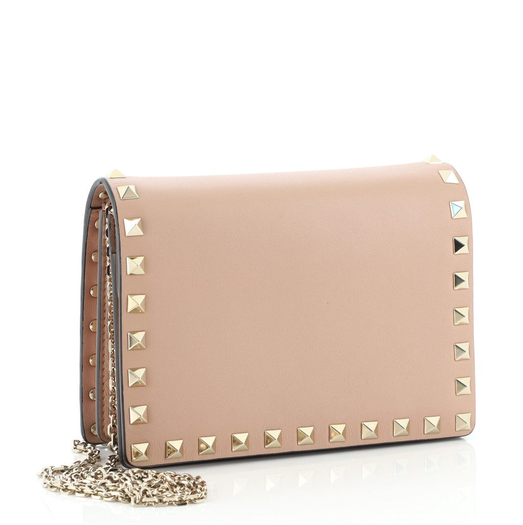 Rockstud Pouch Crossbody Bag Leather Mini