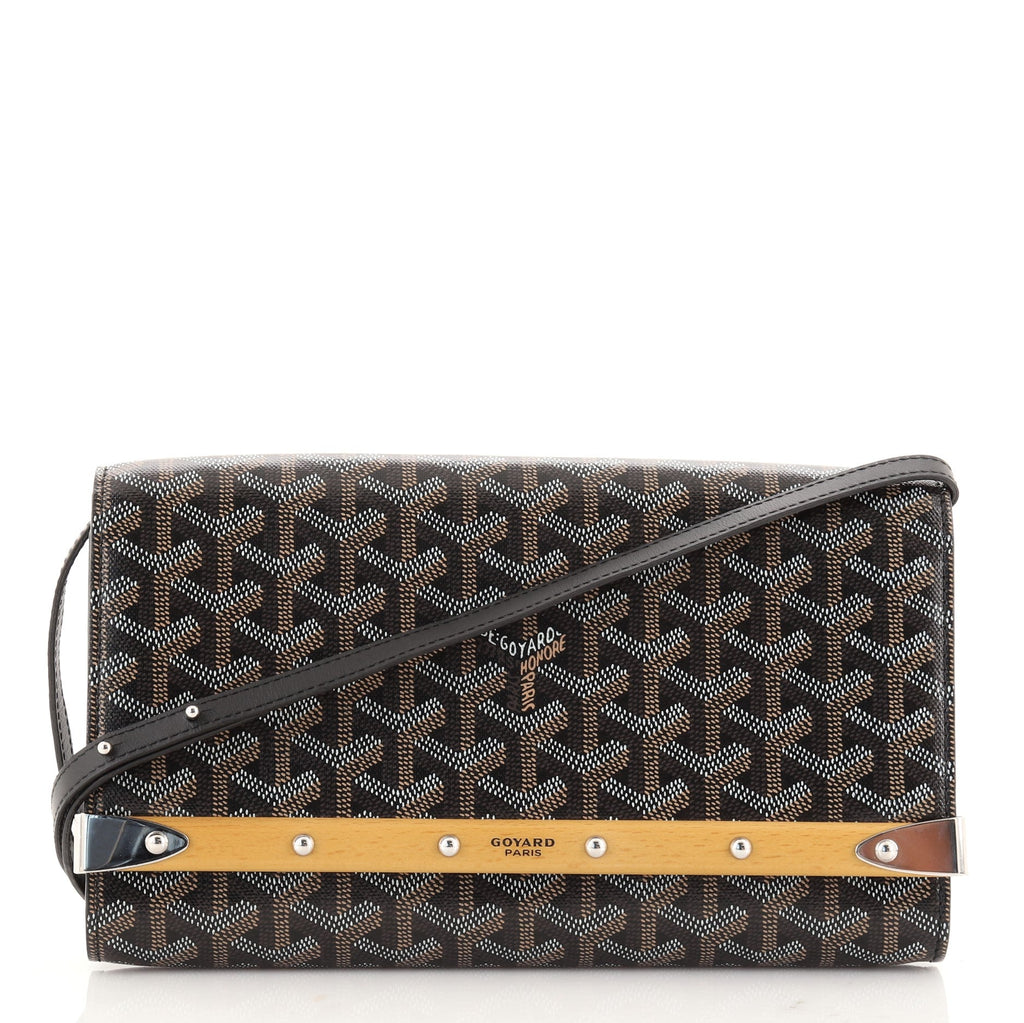 Monte Carlo Clutch with Strap Coated Canvas PM