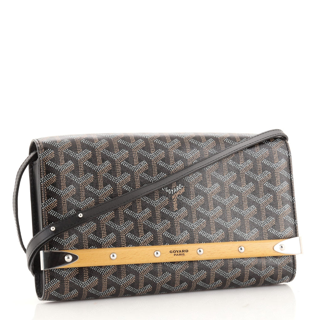 Monte Carlo Clutch with Strap Coated Canvas PM