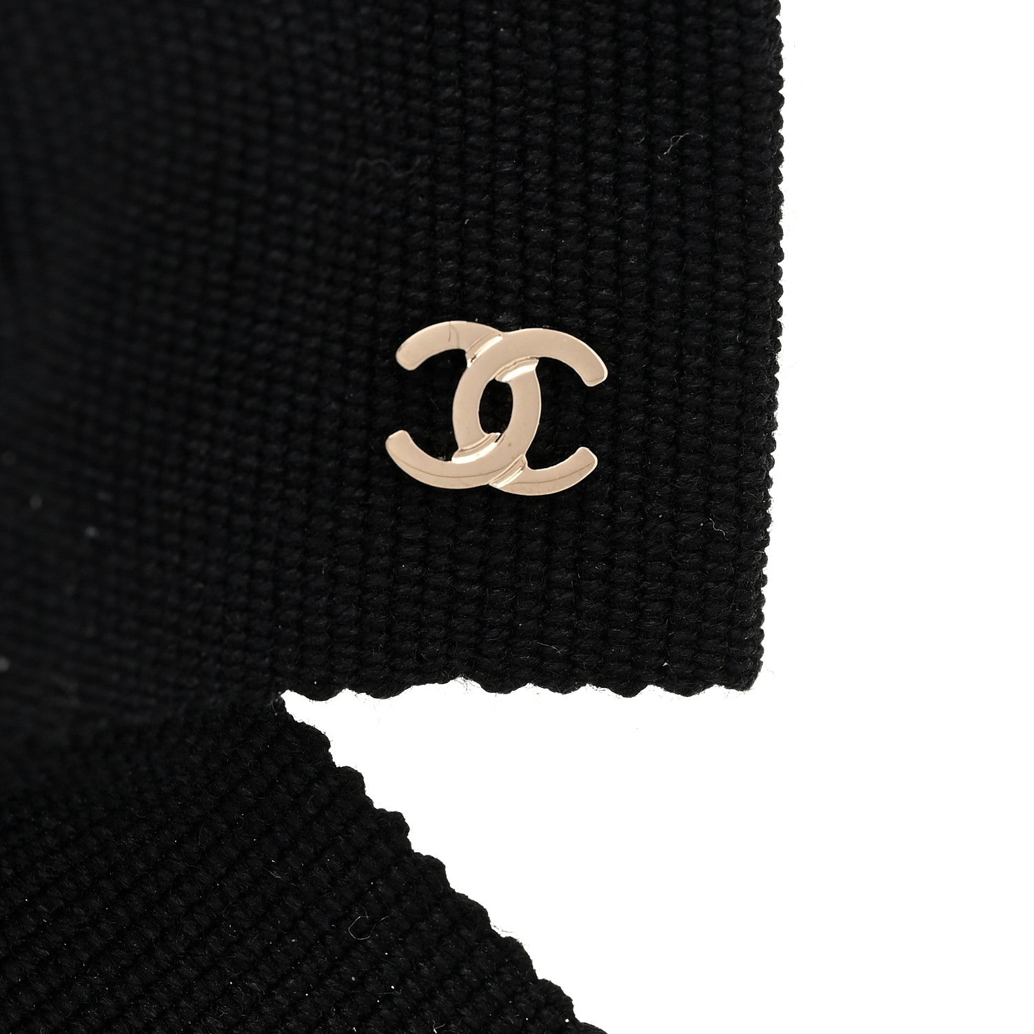 Grosgrain Bow CC Hair Clip Black