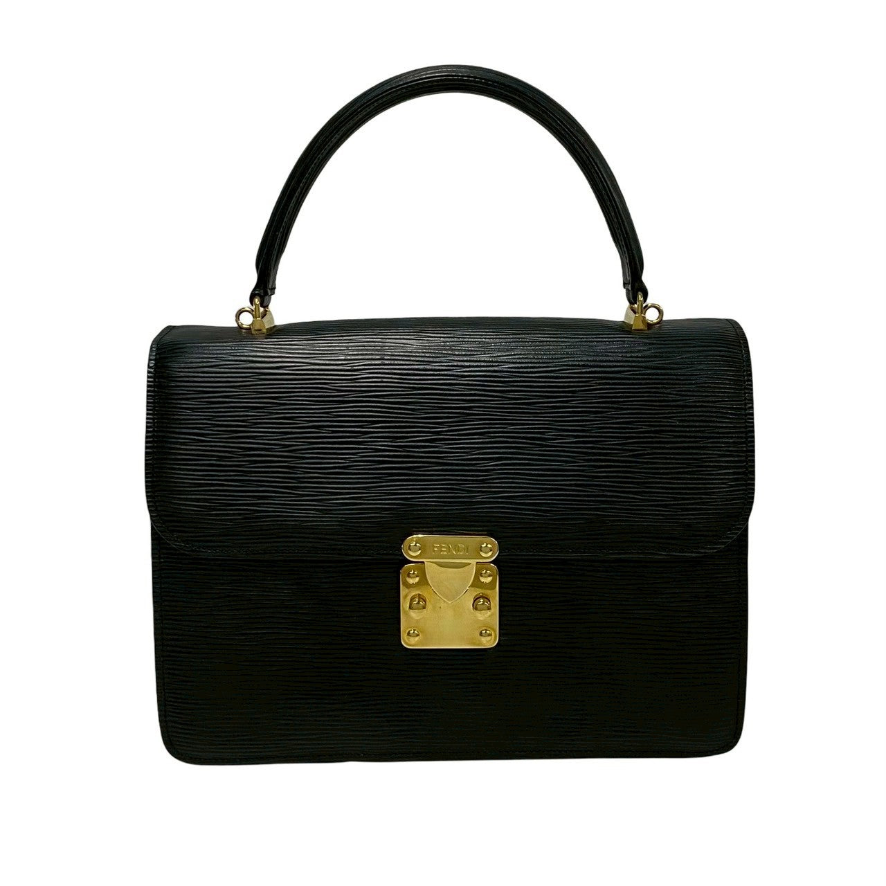 Fendi FF Logo Epi 2way Handbag