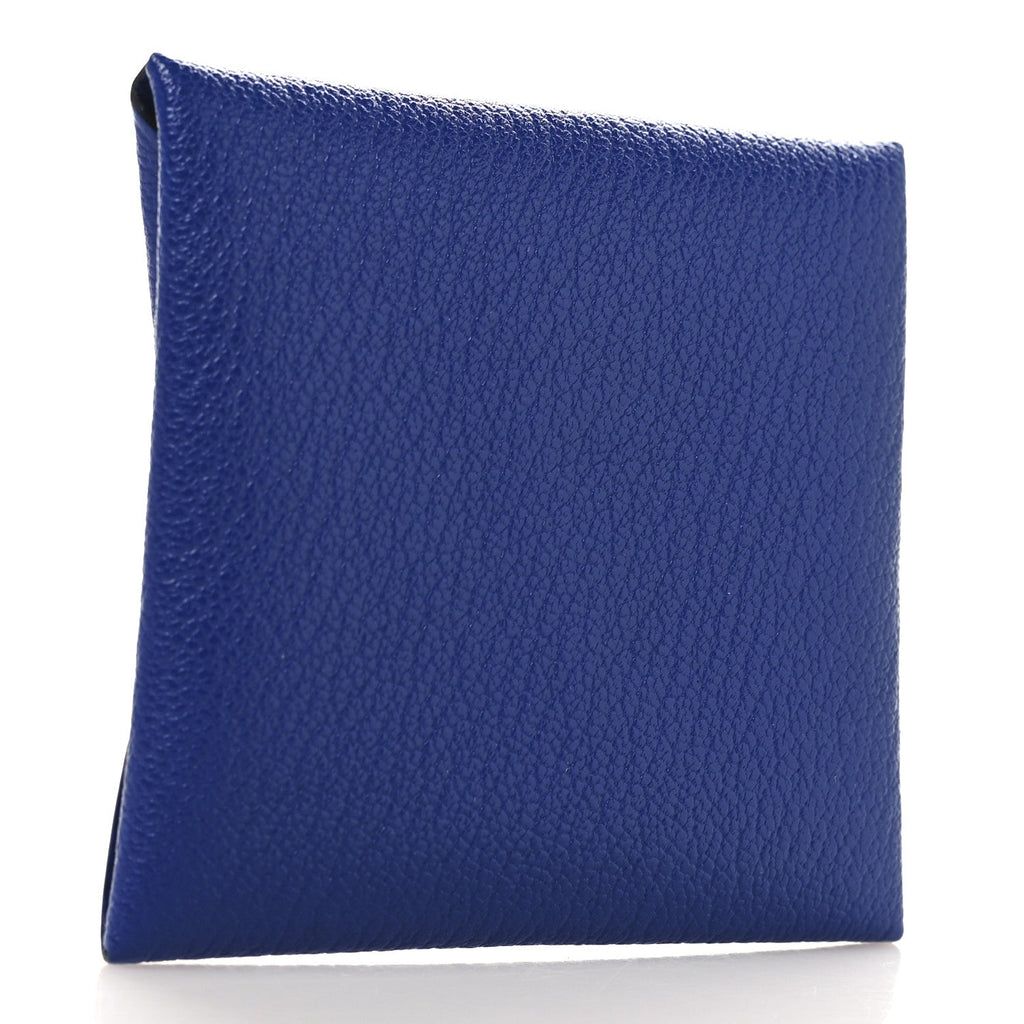 Chevre Mysore Bastia Coin Purse Bleu Electrique