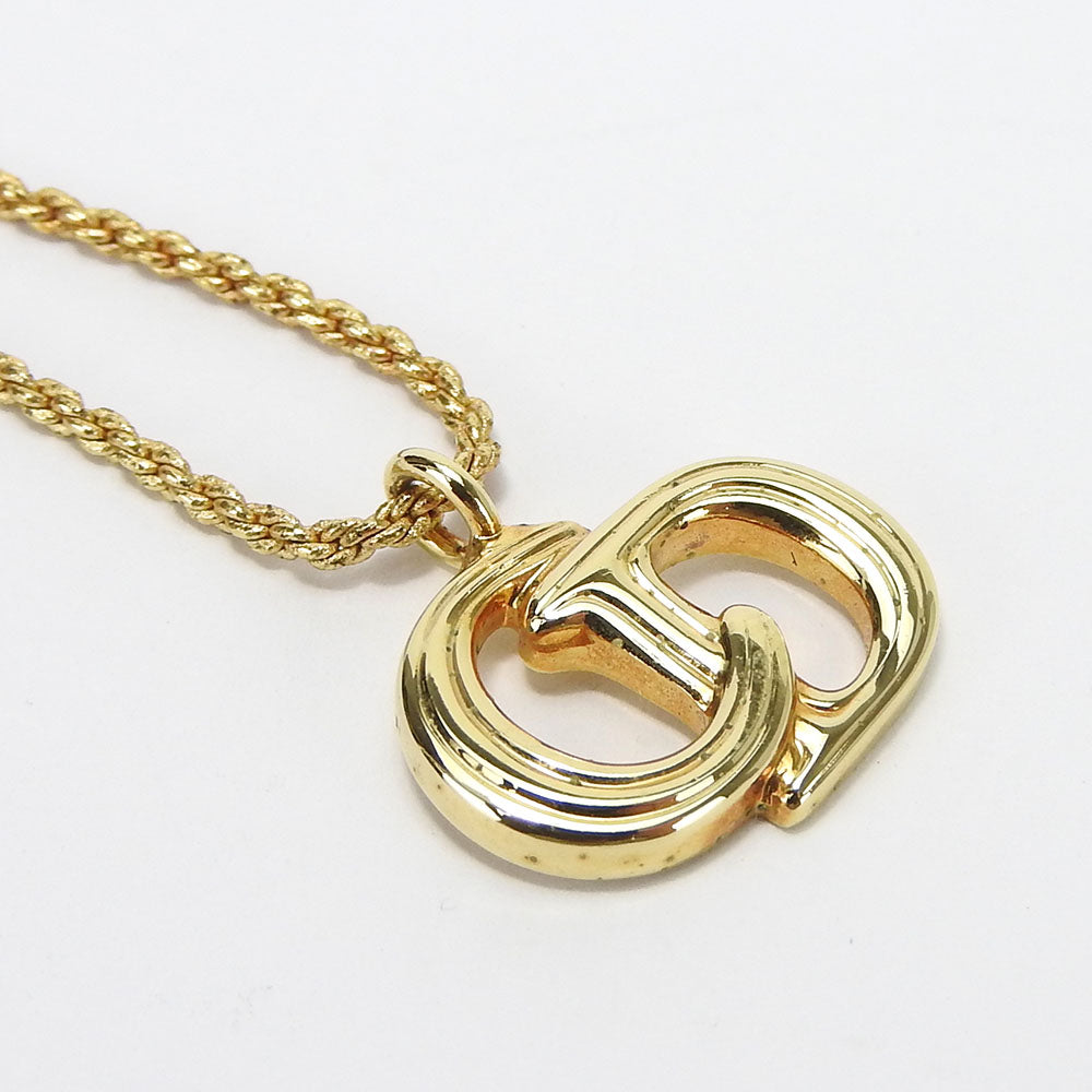 Christian Dior CD Logo Necklace