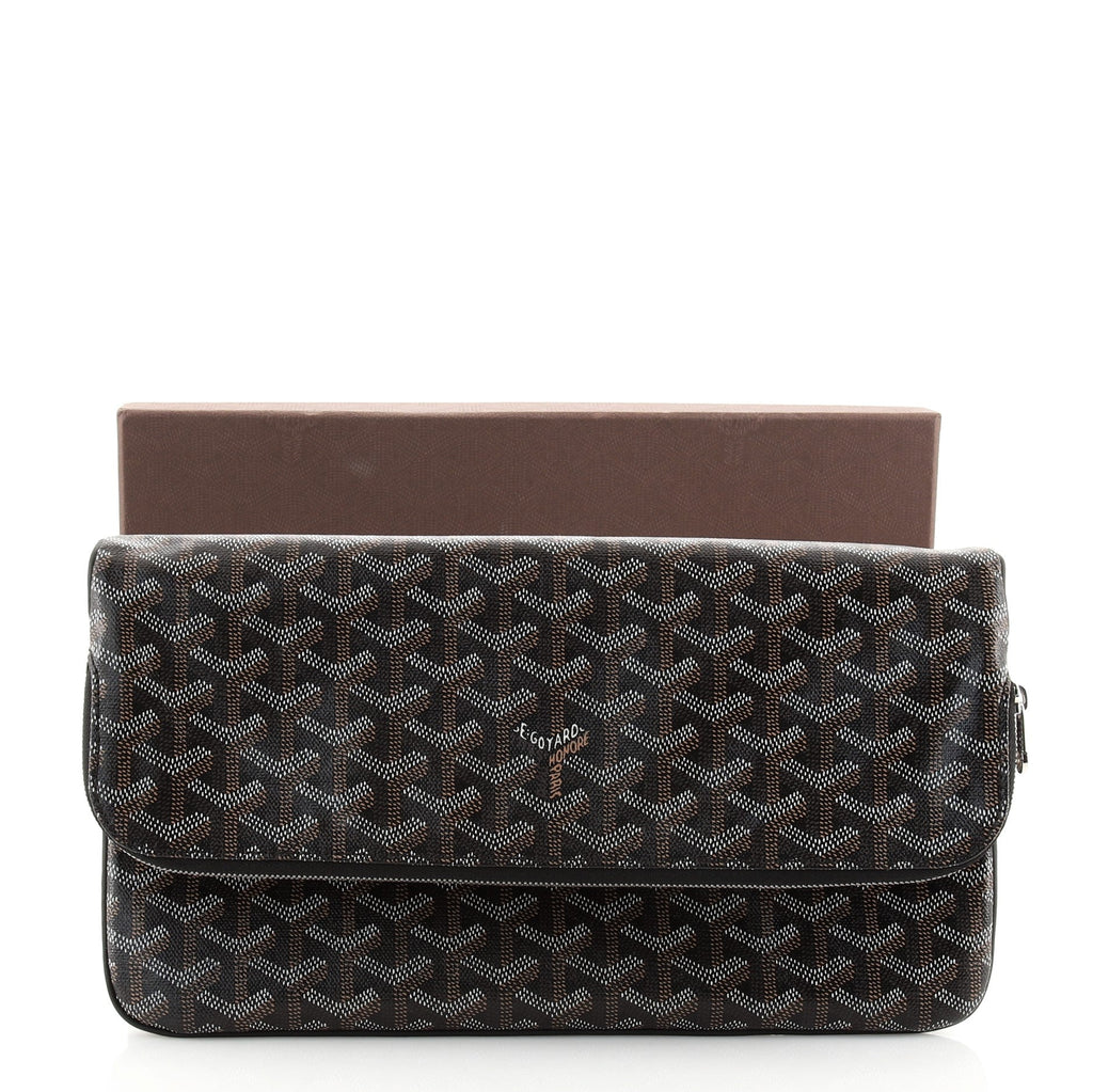 Saint Marie Clutch Coated Canvas