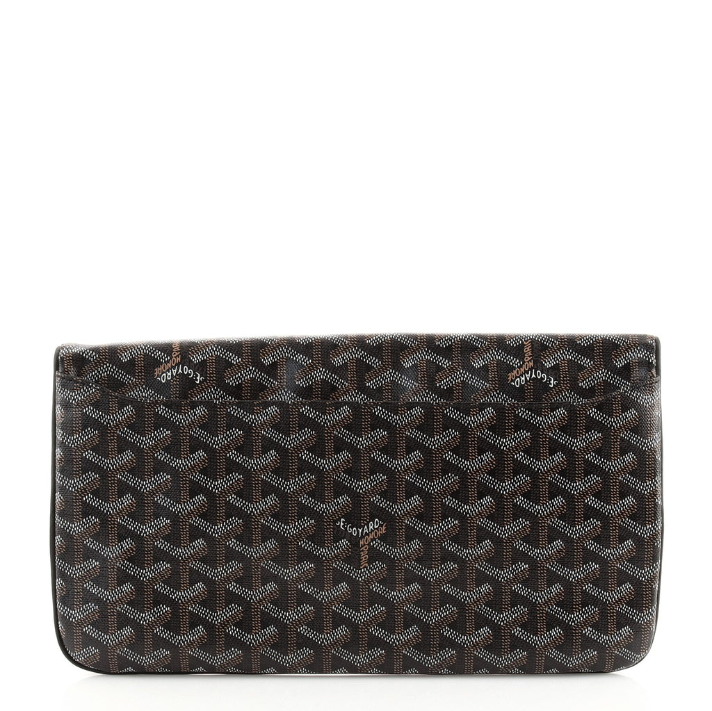 Saint Marie Clutch Coated Canvas