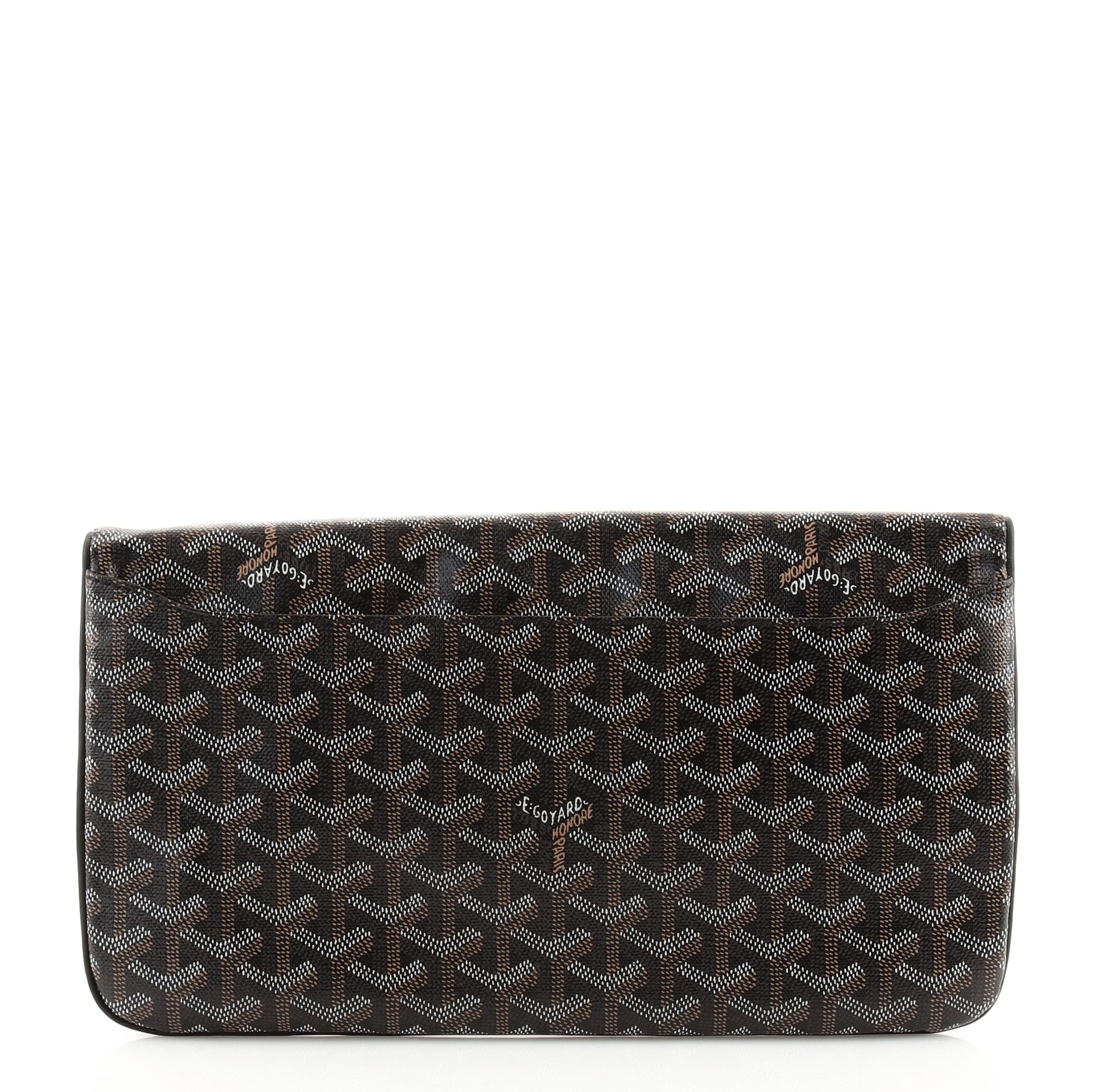 Saint Marie Clutch Coated Canvas