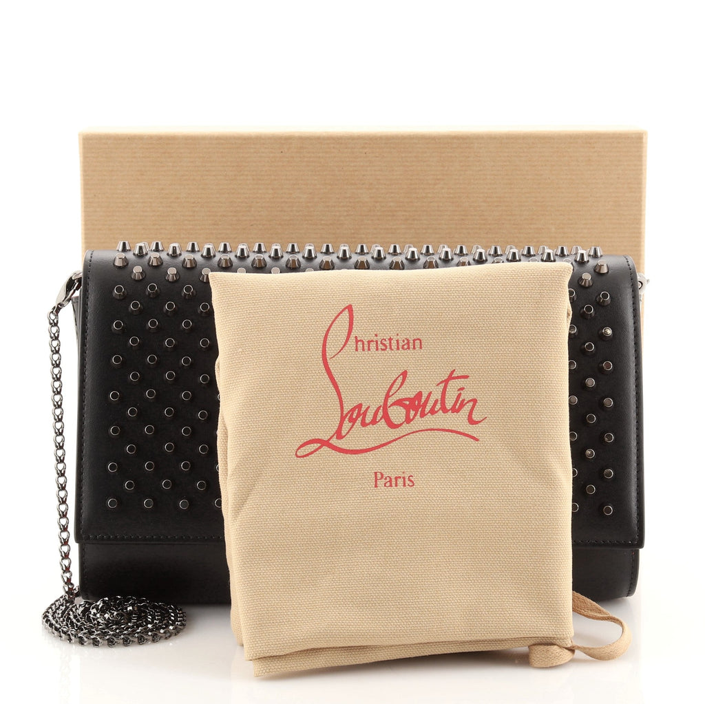 Paloma Clutch Spiked Leather