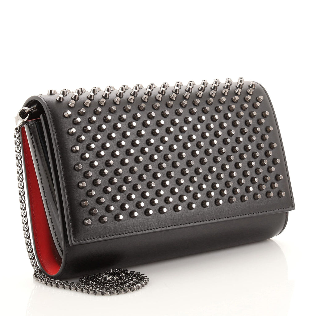 Paloma Clutch Spiked Leather