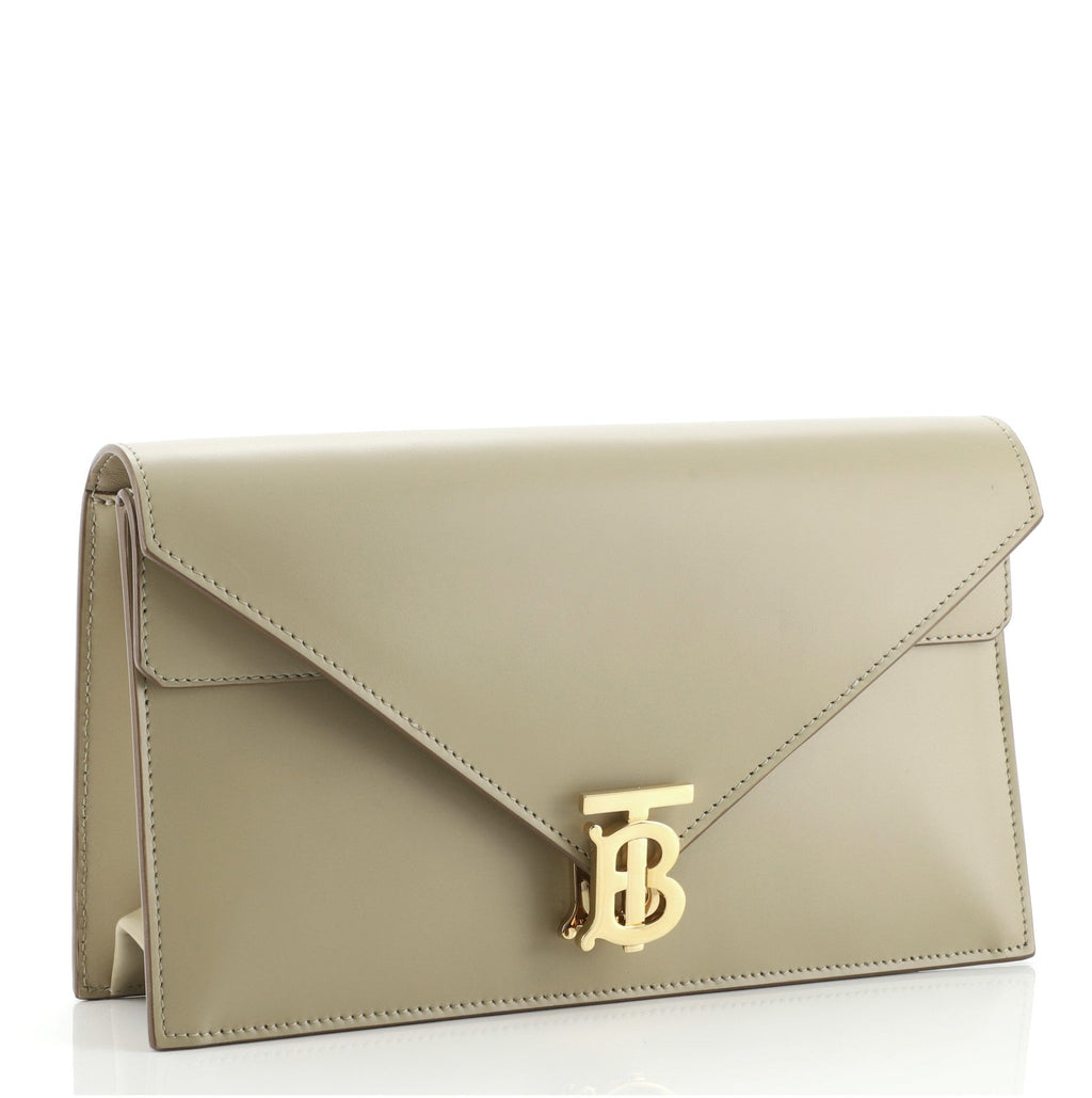 TB Envelope Clutch Leather Small