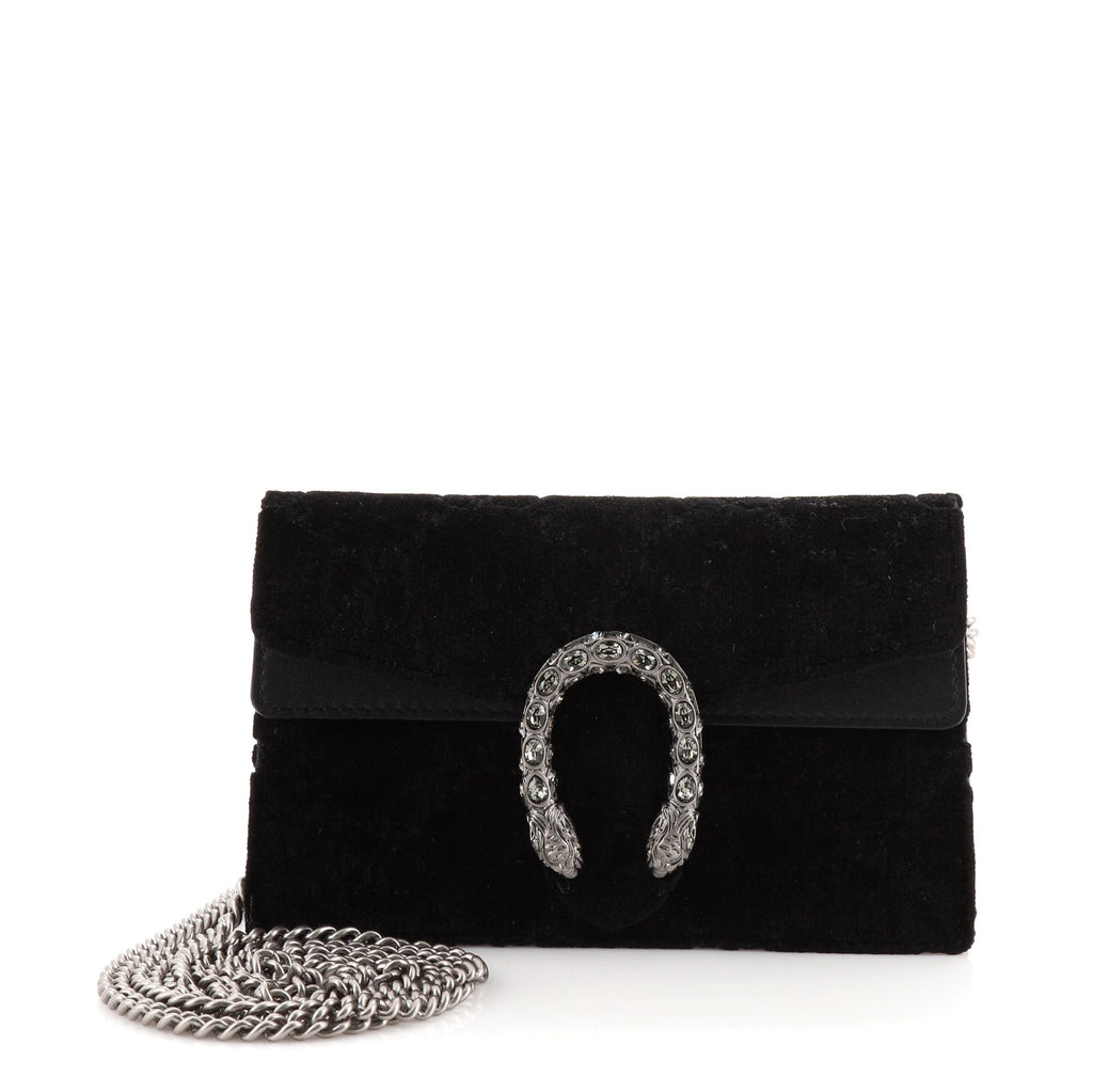 Dionysus Bag GG Velvet Super Mini