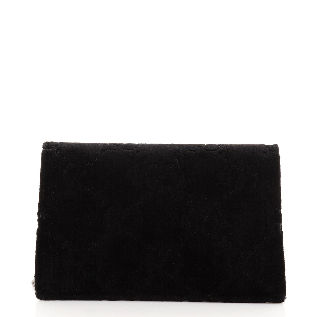 Dionysus Bag GG Velvet Super Mini