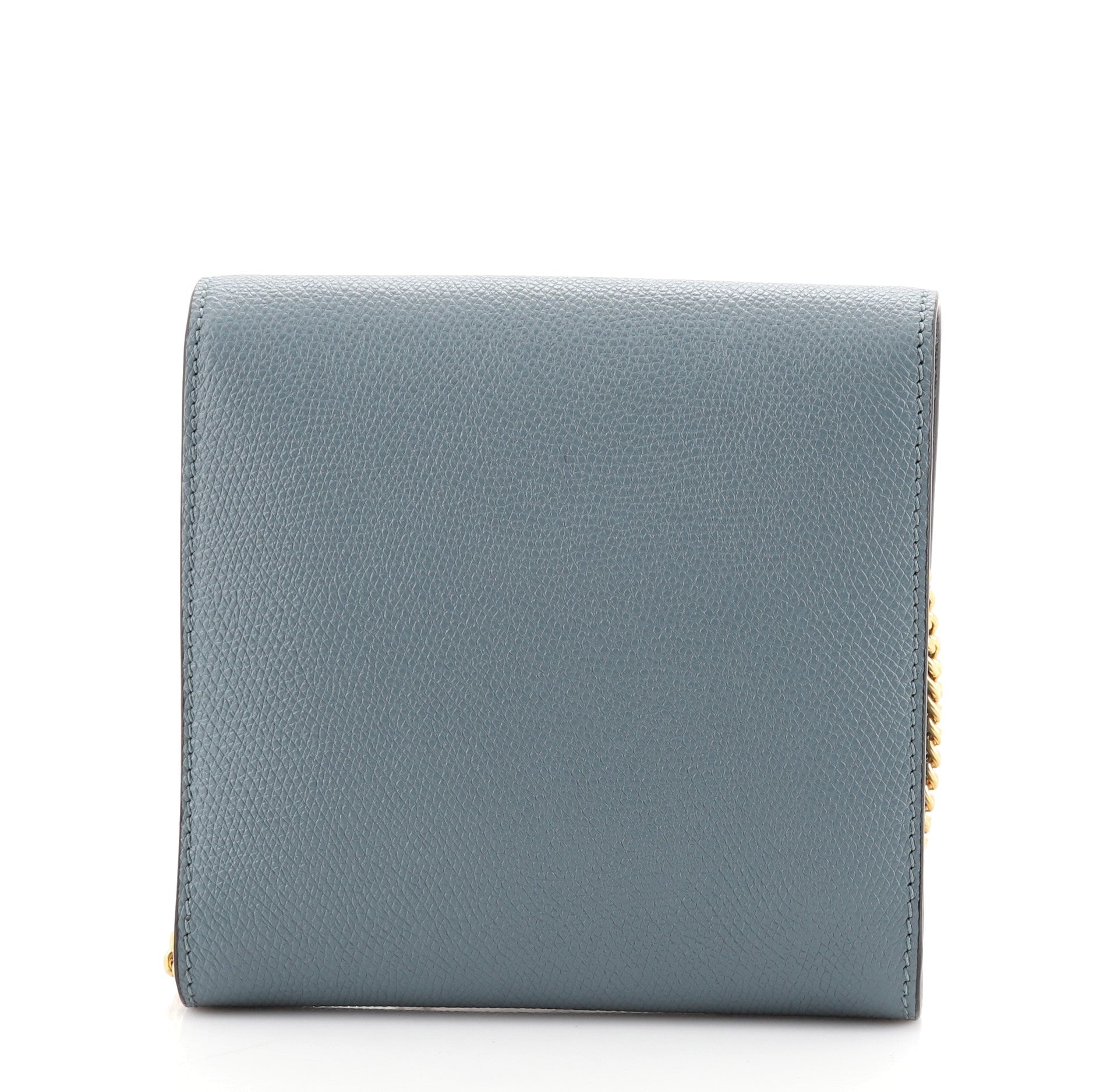VLogo Front Pocket Chain Crossbody Bag Leather Mini
