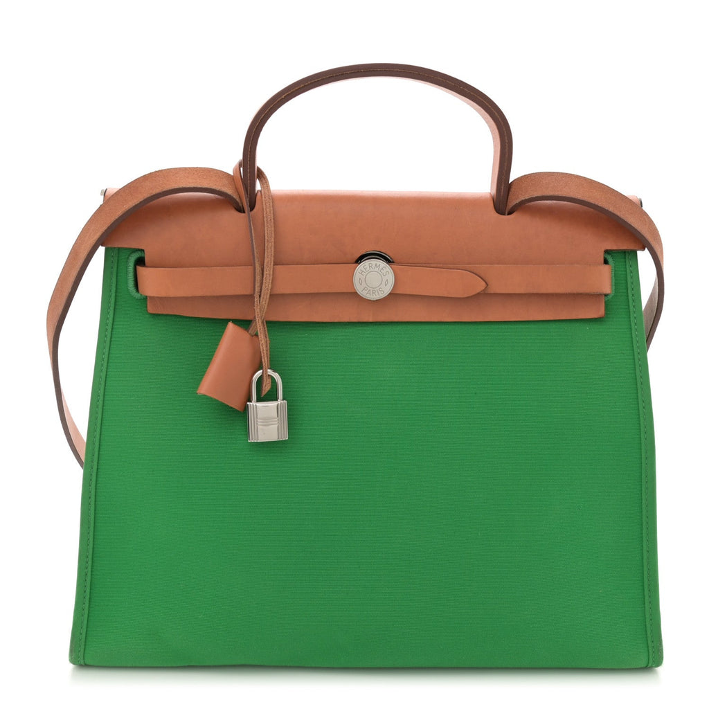 Vache Hunter Toile Herbag Zip 31 PM Bambou Natural