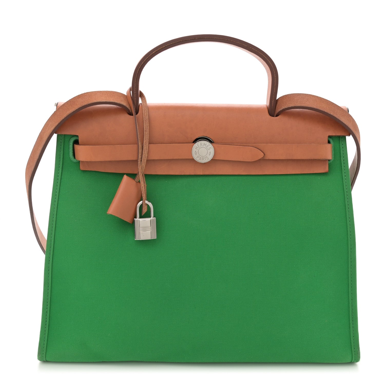 Vache Hunter Toile Herbag Zip 31 PM Bambou Natural