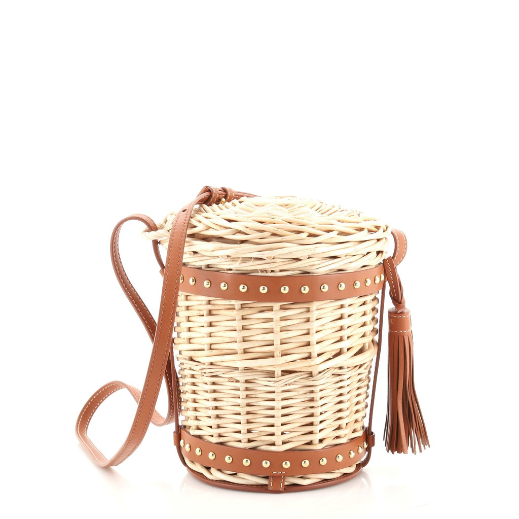 Panier Bucket Bag Wicker Mini