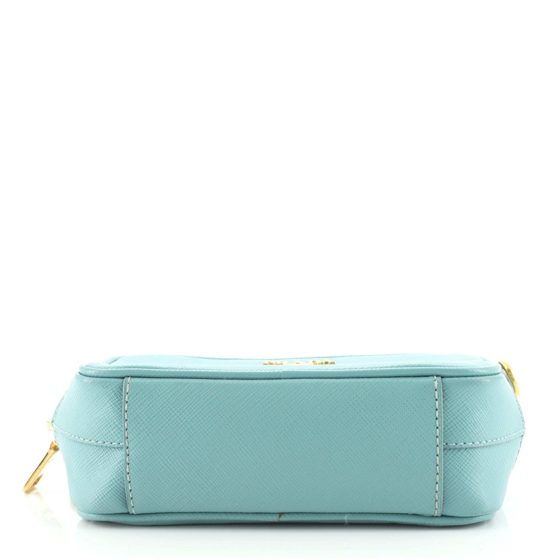 Zip Crossbody Bag Saffiano Leather Mini
