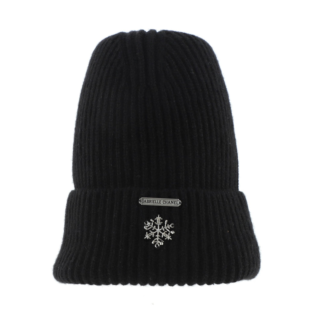 CC Snowflake Beanie Cashmere XS
