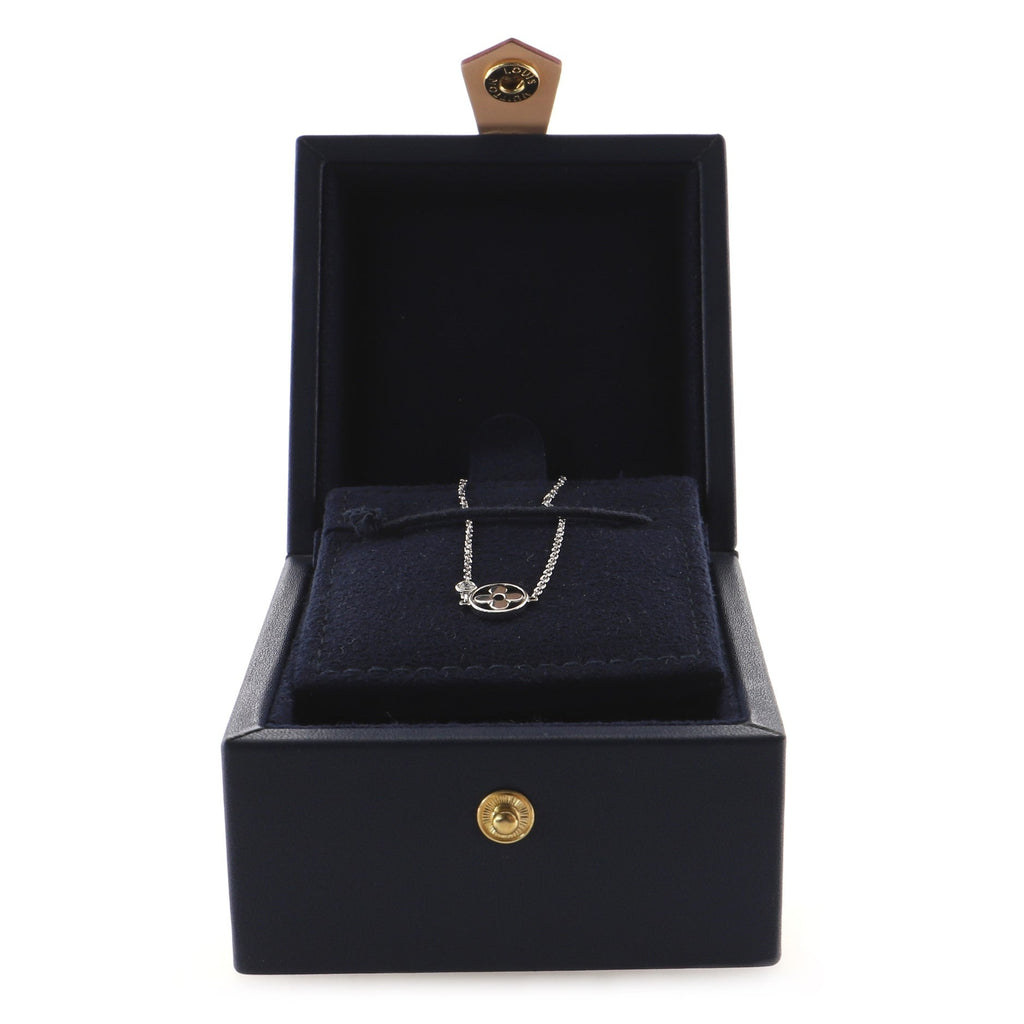 Idylle Blossom Necklace 18K White Gold with Diamond