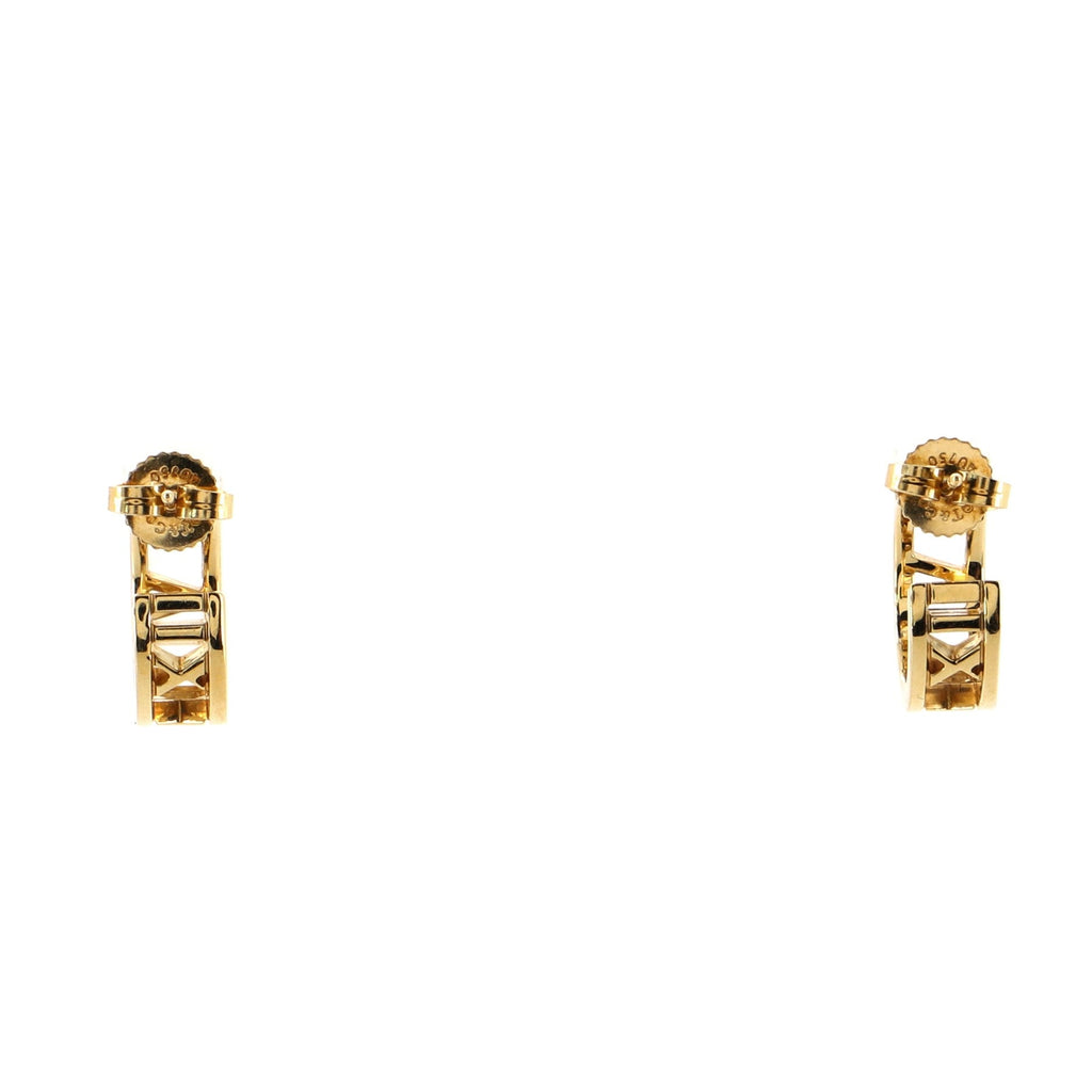 Atlas Hoop Earring Earrings 18K Yellow Gold Mini