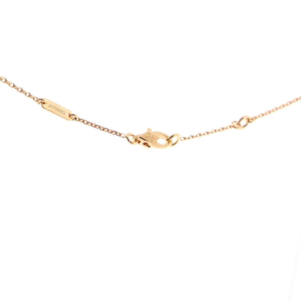 Sweet Alhambra Pendant Necklace 18K Rose Gold