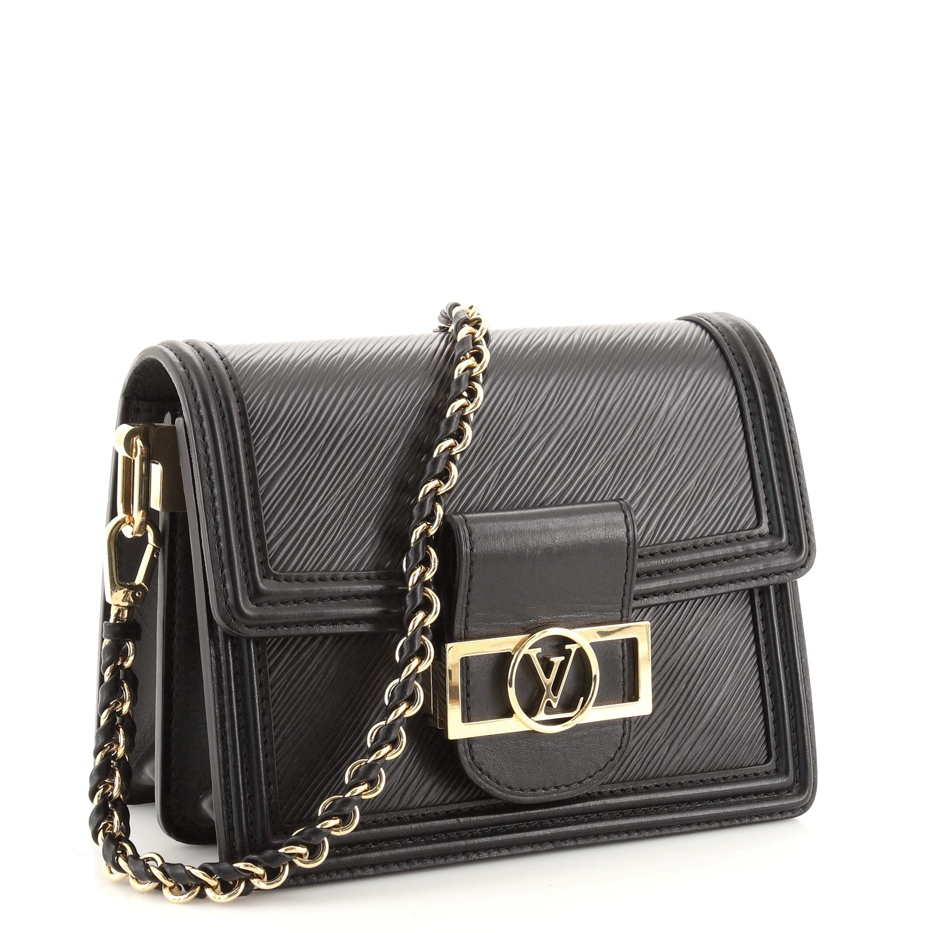 Dauphine Shoulder Bag Epi Leather Mini