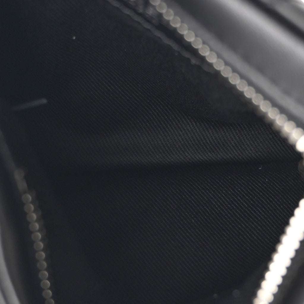 Lambskin Quilted Crossbody Bag Black