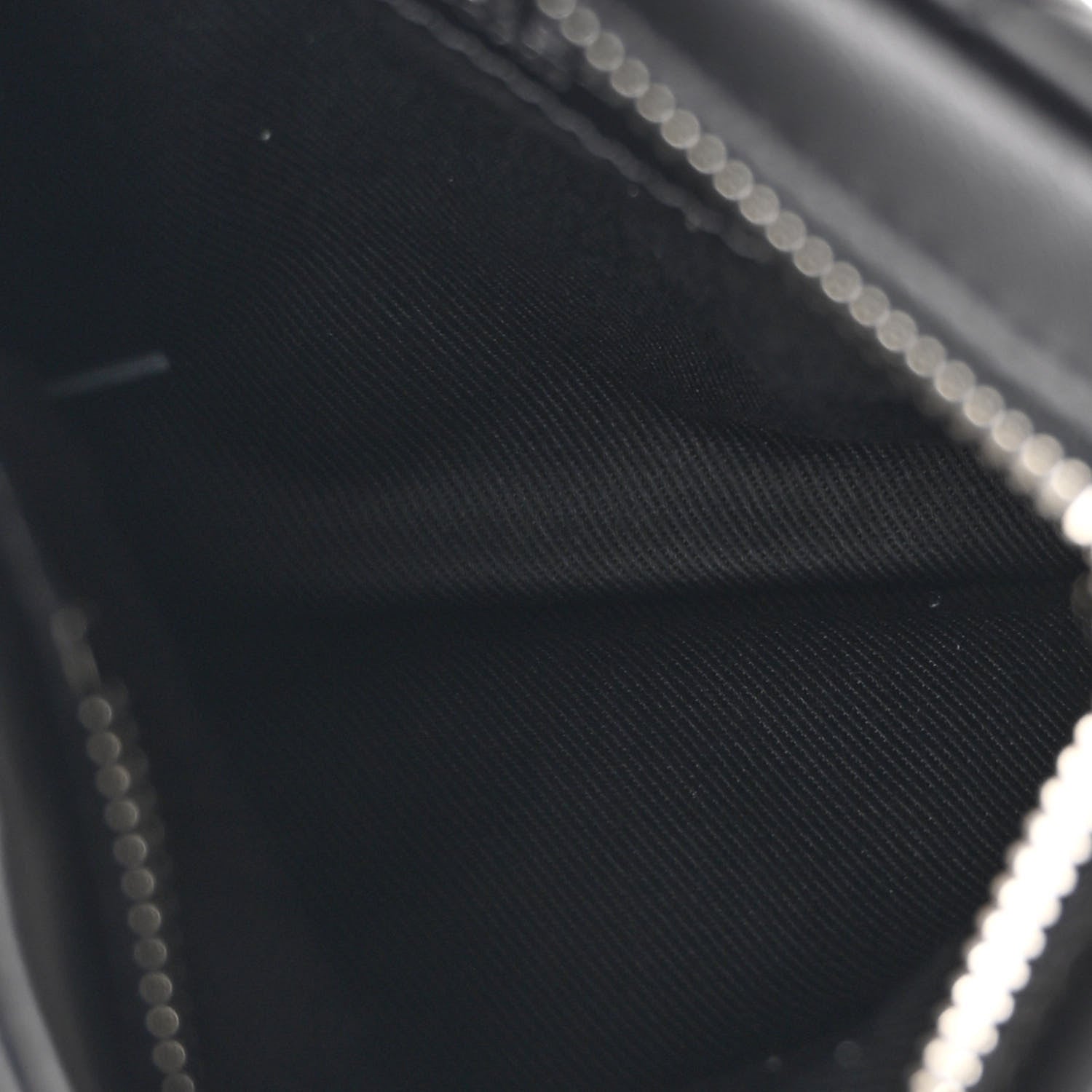 Lambskin Quilted Crossbody Bag Black