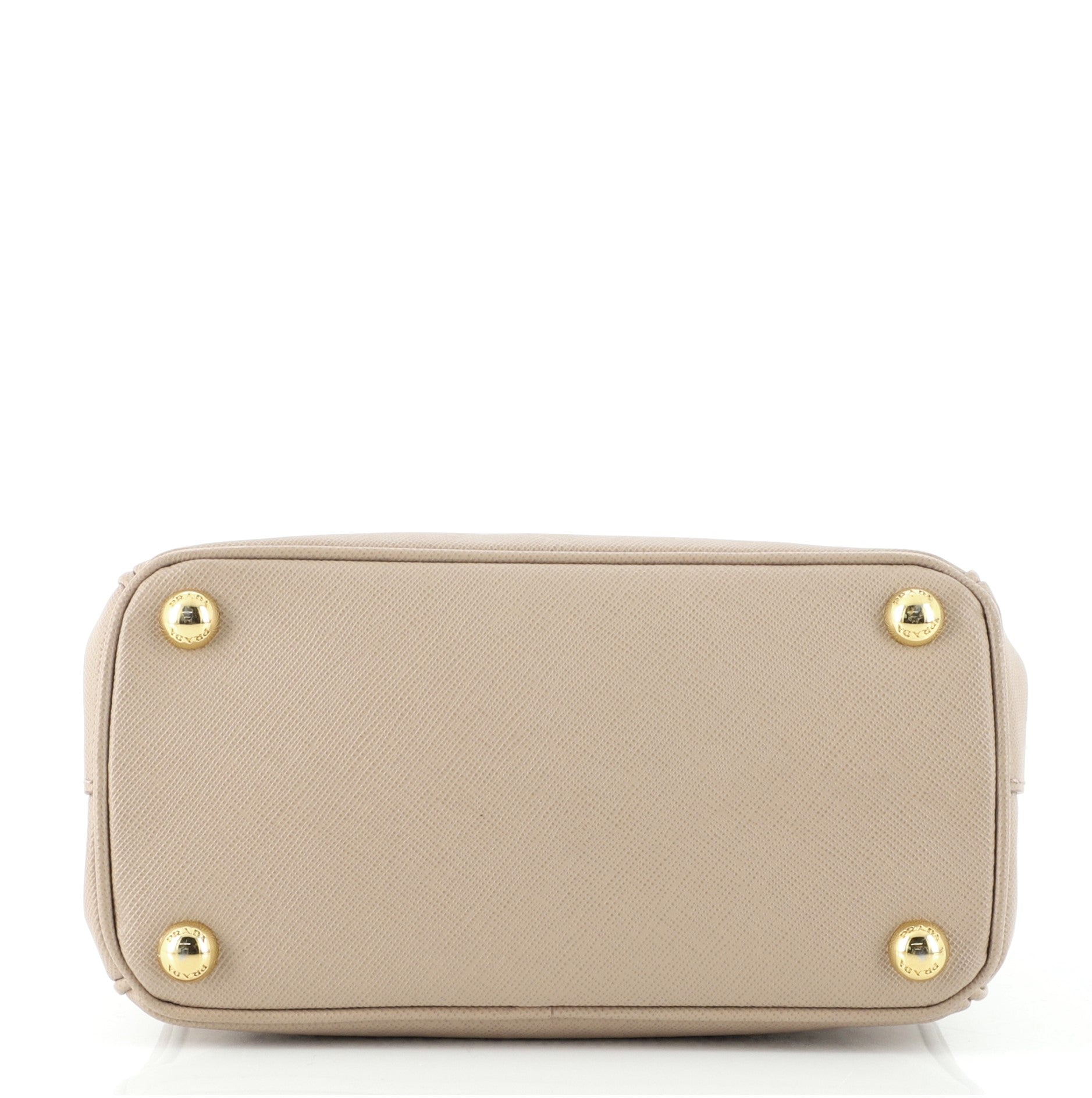 Galleria Double Zip Tote Saffiano Leather Mini