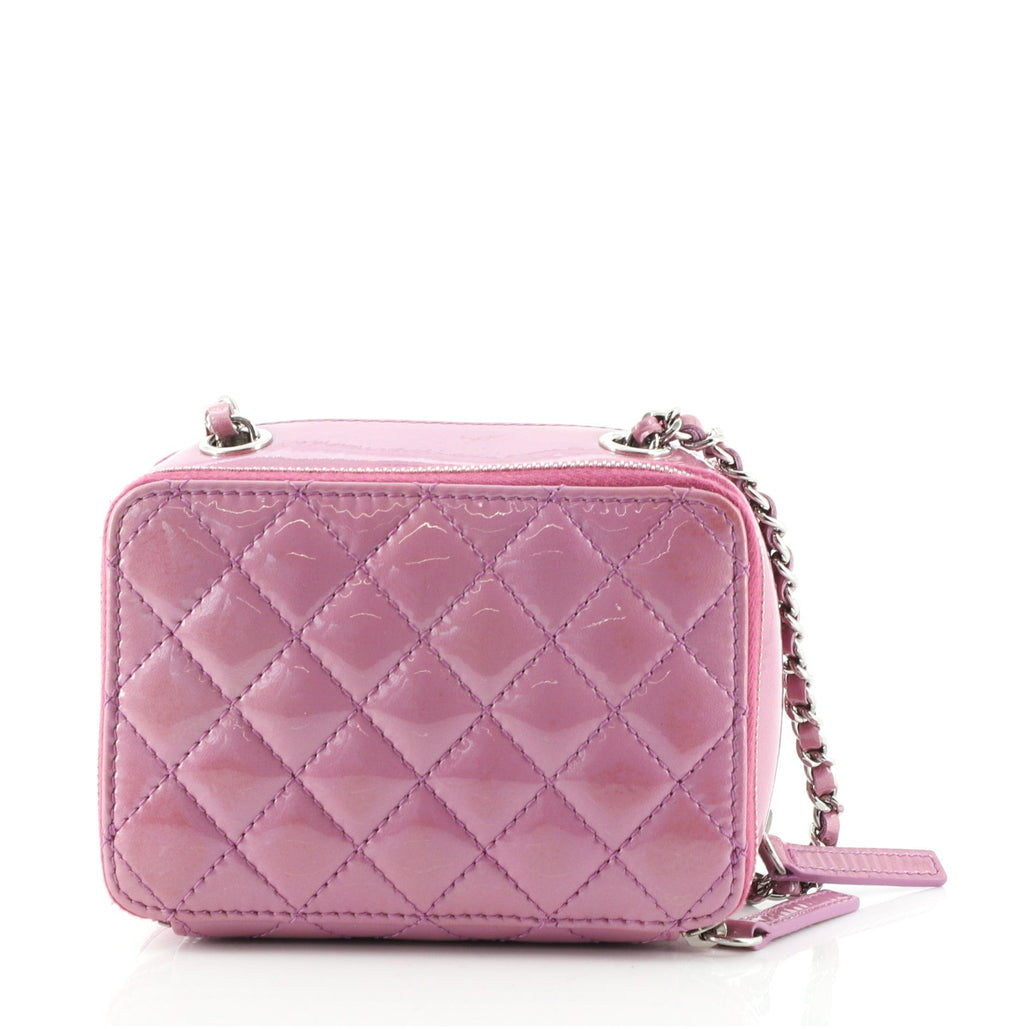 Pocket Box Camera Case Quilted Patent Mini